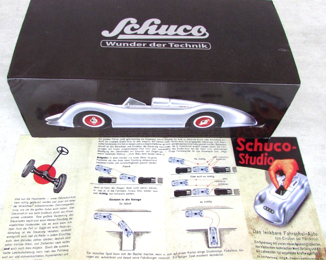 SCHUCO CLASSIC CLOCKWORK STUDIO 6 AUTO UNION TYPE C MADE IN GERMANY NEW WITH KEY SCHUCO CLASSIC CLOCKWORK STUDIO 6 AUTO UNION TYPE C MADE IN GERMANY NEW WITH KEY