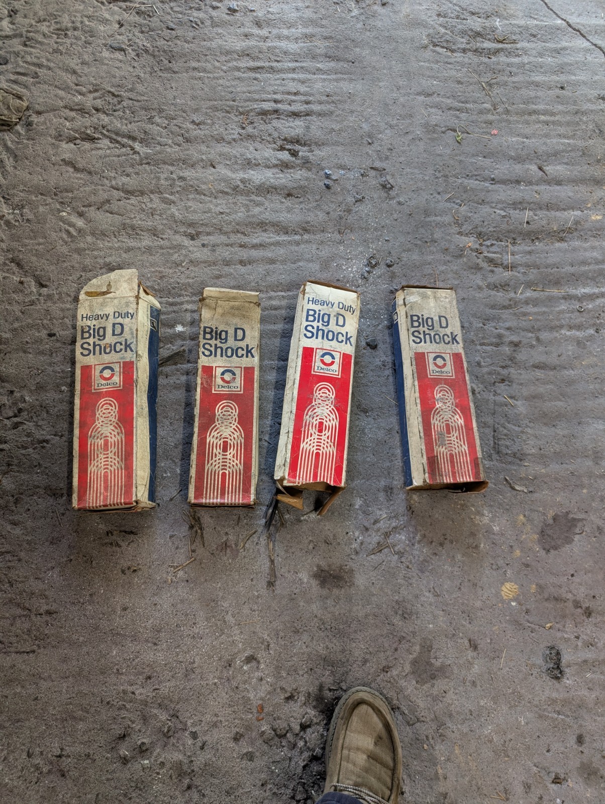 1970s Nos Delco Big D Shocks