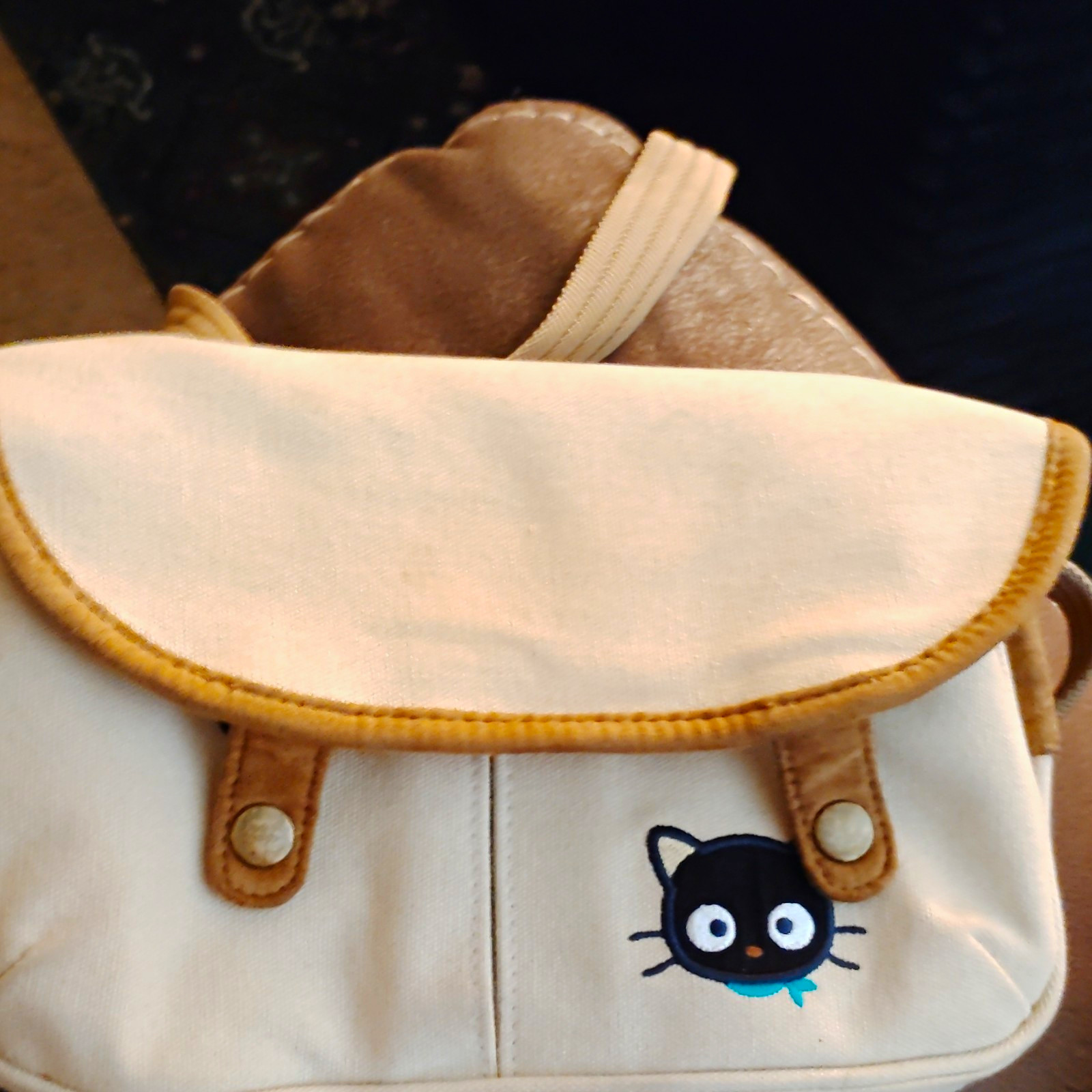 Vintage, Rare -hello kitty choco cat sanrio purse