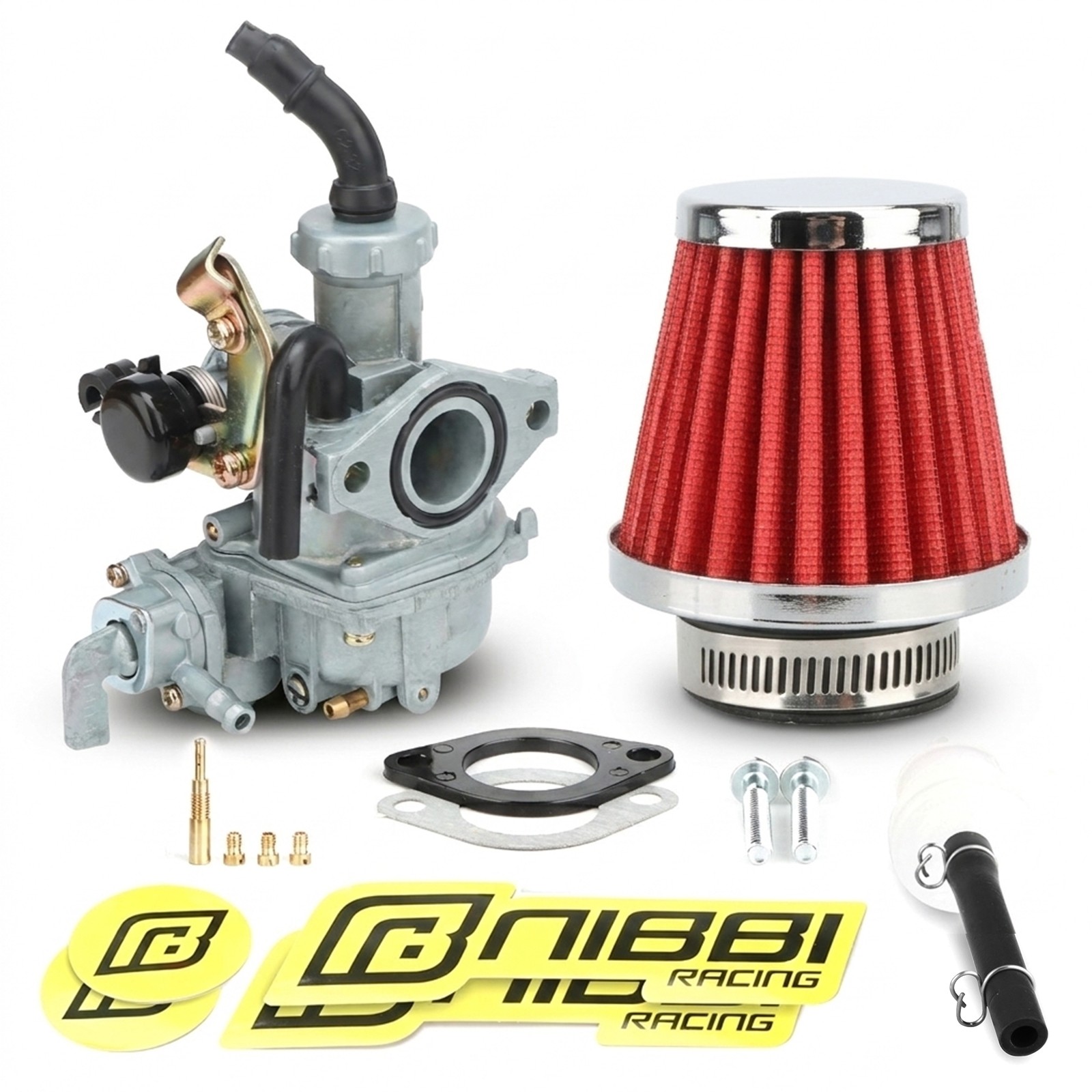 NIBBI PZ20 Carburetor 49 70 90cc 100cc 110cc 125cc 135cc ATV Quad Go kart SUNL