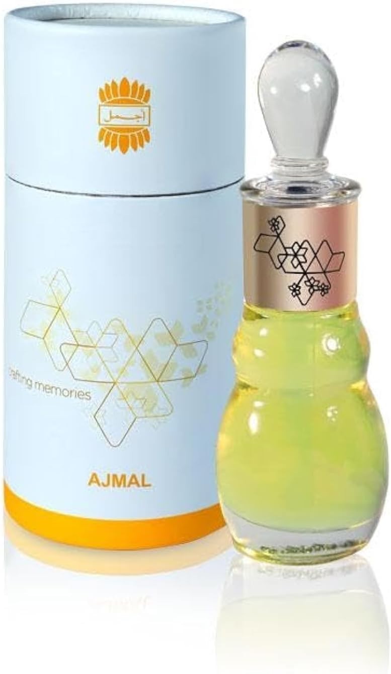 Ajmal Amber Rose Attar Perfume Oil 12ml Unisex Luxury Royal Fragrance