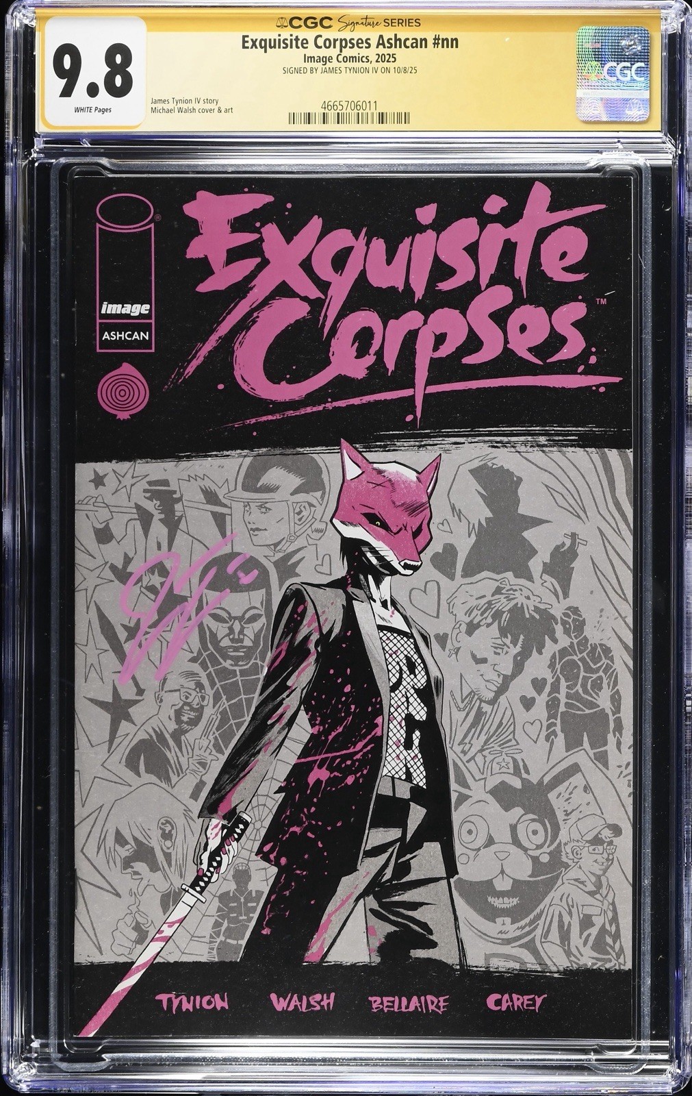 Exquisite Corpses Aschan #nn (Image, 2025) CGC 9.8 W SS | Signed by James Tynion