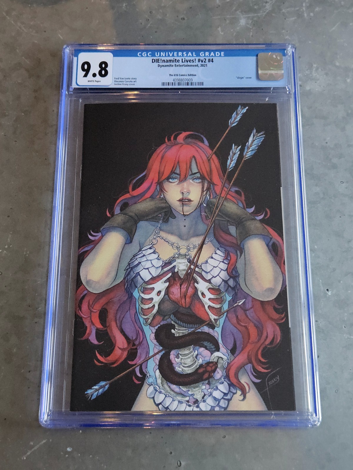 DieNamite Lives #4 Justine Frany Variant ~ CGC 9.8 ~ 2021 DYNAMITE - /500 DieNamite Lives #4 Justine Frany Variant ~ CGC 9.8 ~ 2021 DYNAMITE - /500