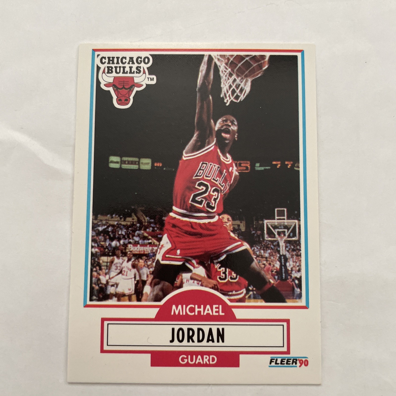 1990-91 Fleer Michael Jordan #26 
