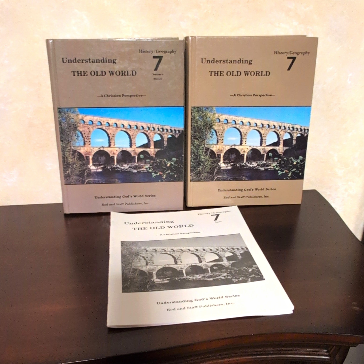 Understanding The Old World 7 Rod & Staff Homeschool Student Teacher Test Set Understanding The Old World 7 Rod & Staff Homeschool Student Teacher Test Set