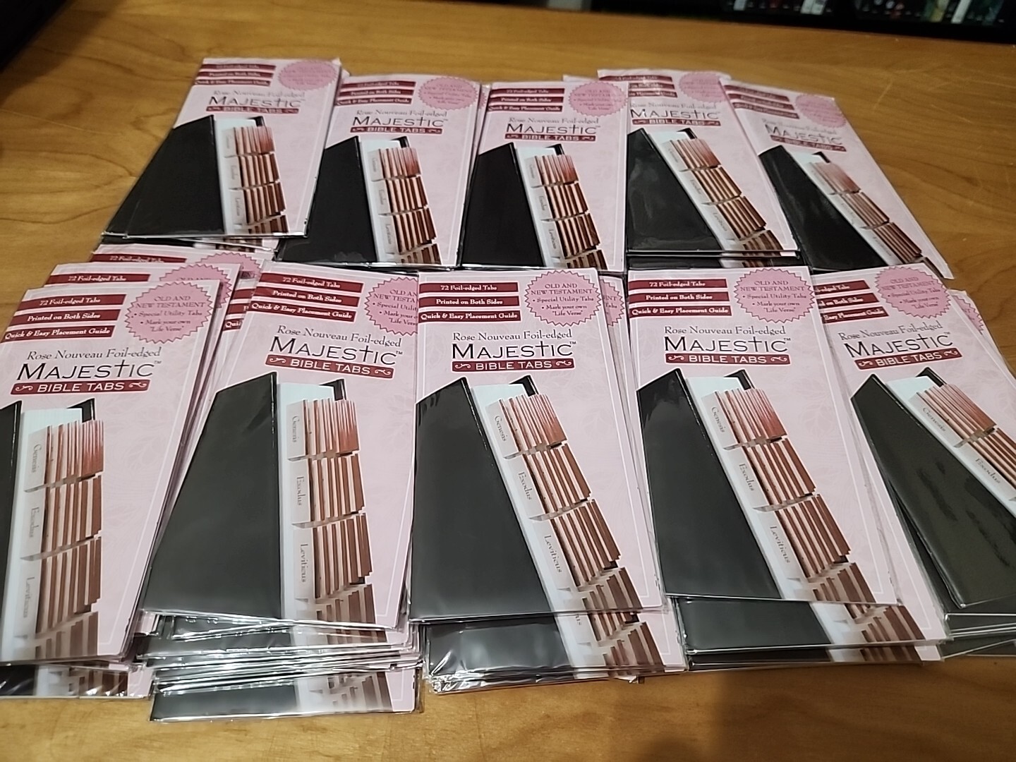 Majestic Rose Nouveau Bible Tabs (Majestic™ Bible) Lot Of 10 Packs Majestic Rose Nouveau Bible Tabs (Majestic™ Bible) Lot Of 10 Packs