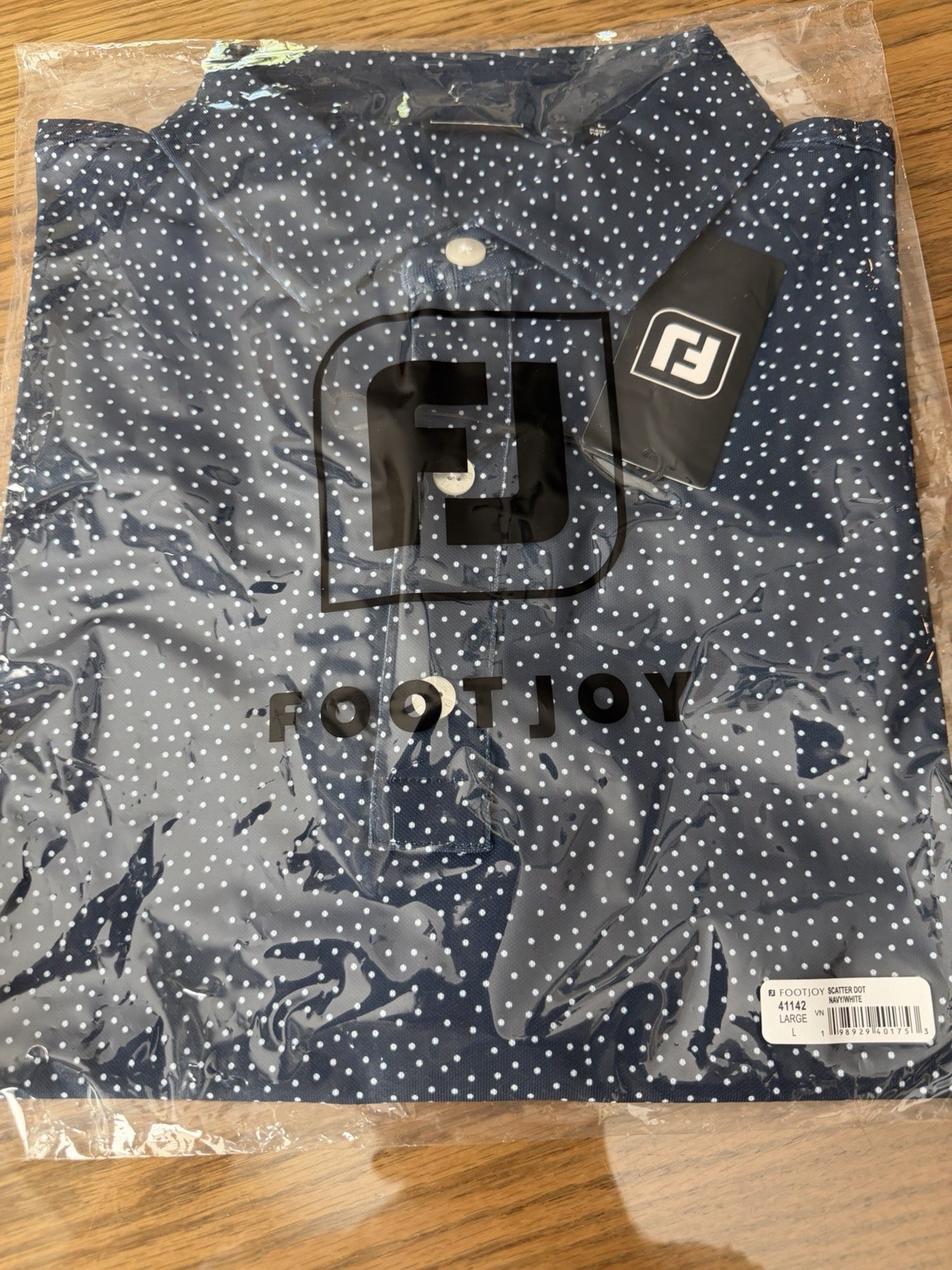 Footjoy Golf Shirt Large Newest Edition