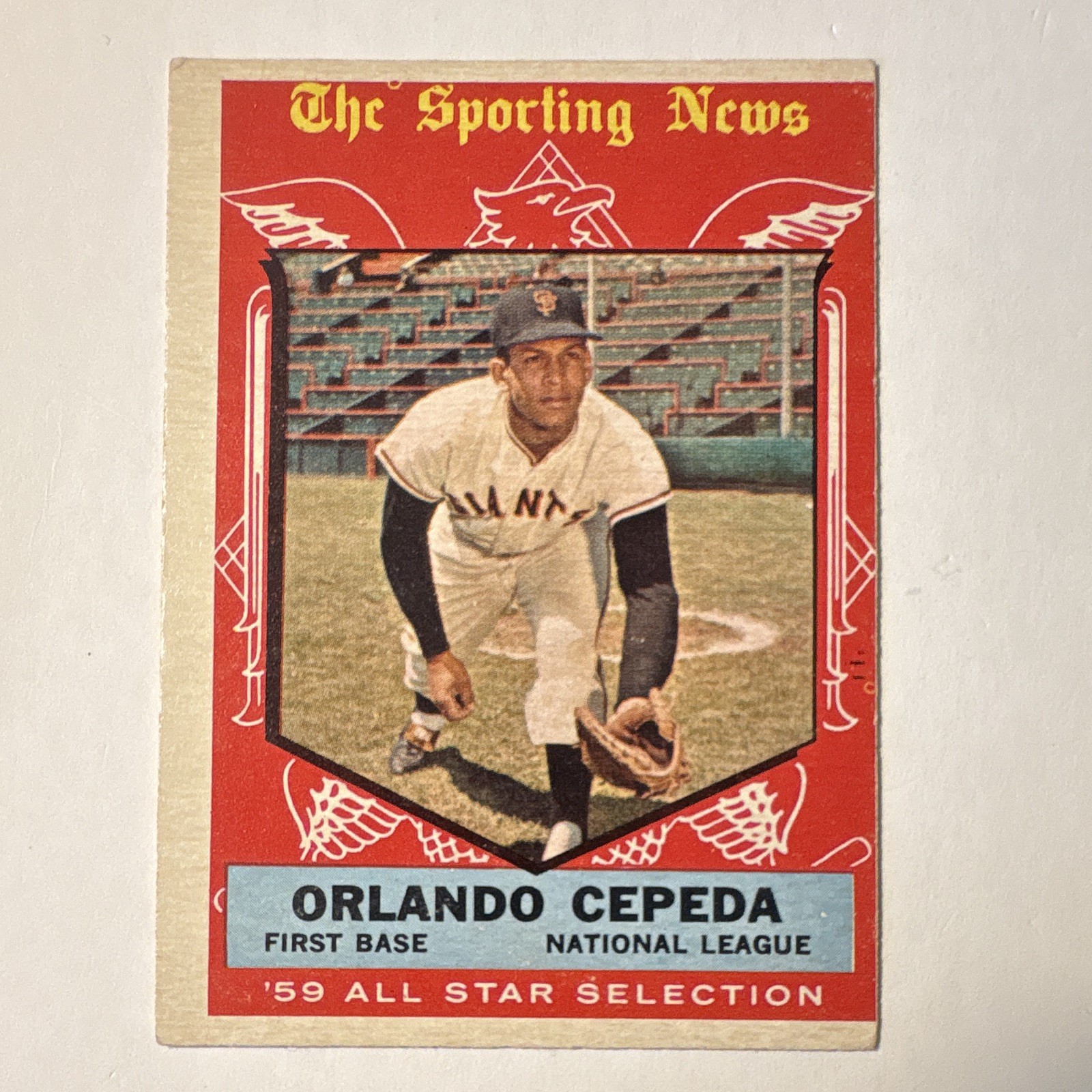 1959 Topps - High # Orlando Cepeda #553 HOFer 1959 Topps - High # Orlando Cepeda #553 HOFer