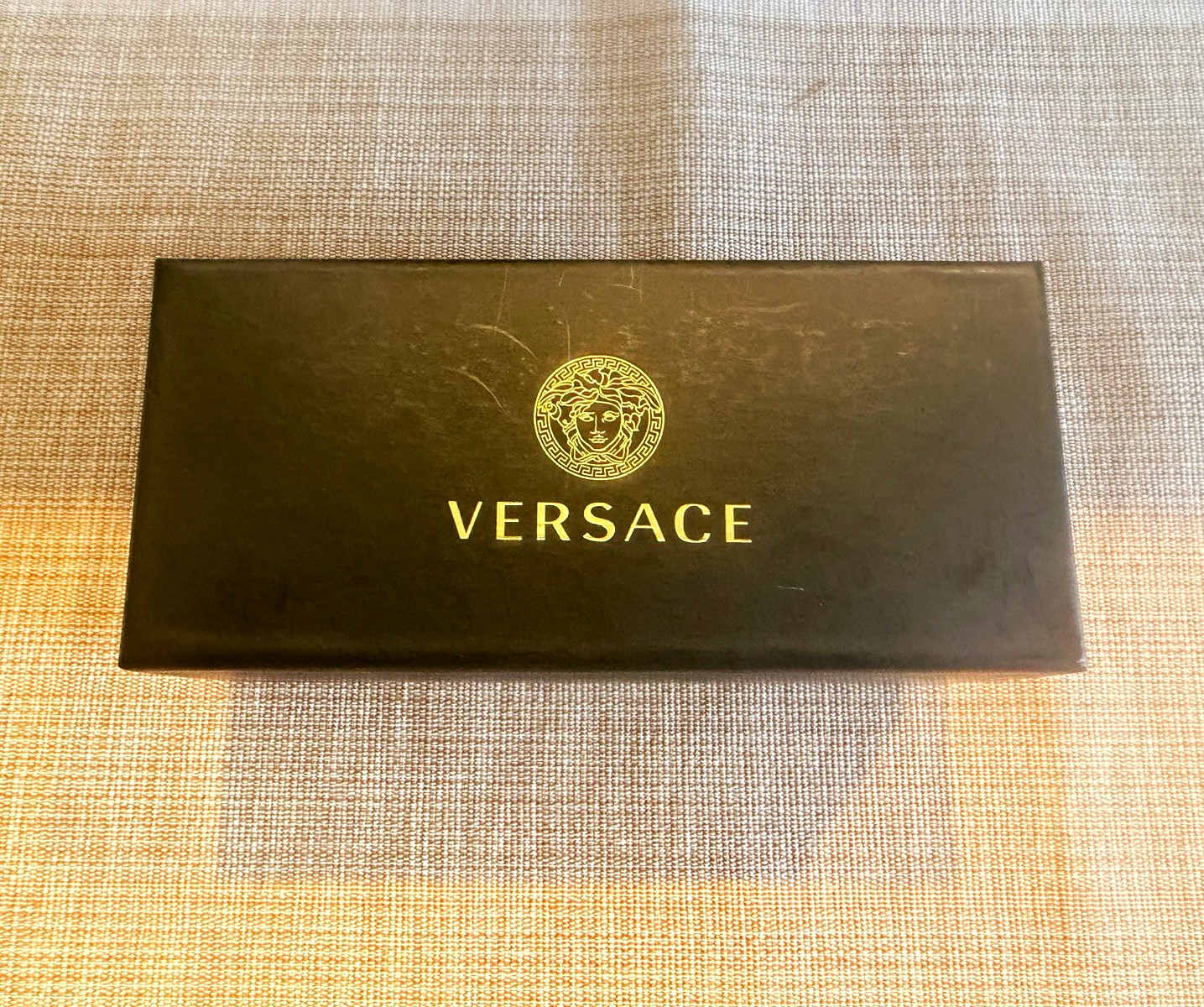 Versace Medusa MOD 4126-B Oversized Shield Sunglasses Black/Gold UV400 Versace Medusa MOD 4126-B Oversized Shield Sunglasses Black/Gold UV400