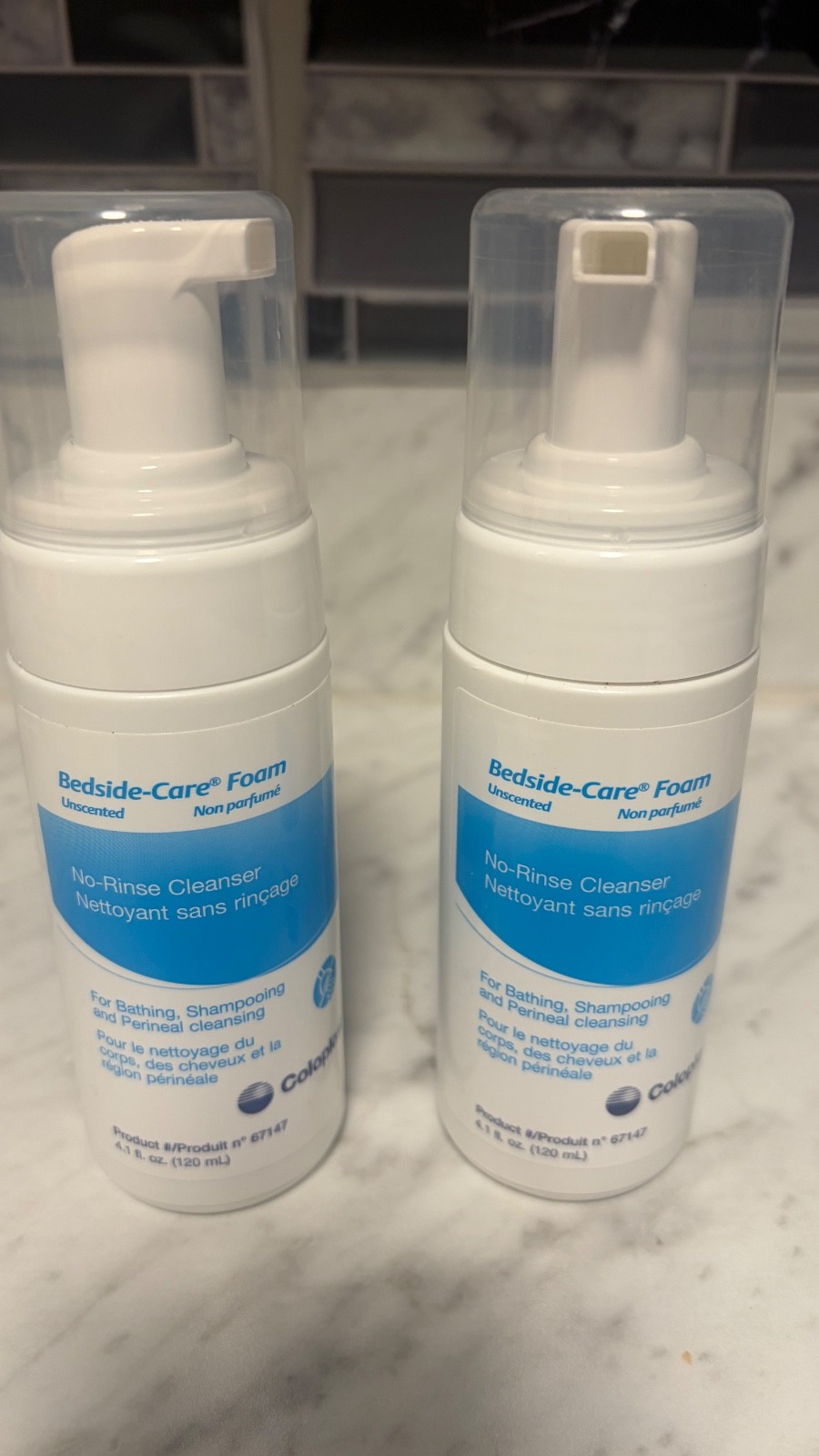 Coloplast Bedside Care Foam No Rinse Cleanser nscented 8 oz, Pack of 2 Coloplast Bedside Care Foam No Rinse Cleanser nscented 8 oz, Pack of 2
