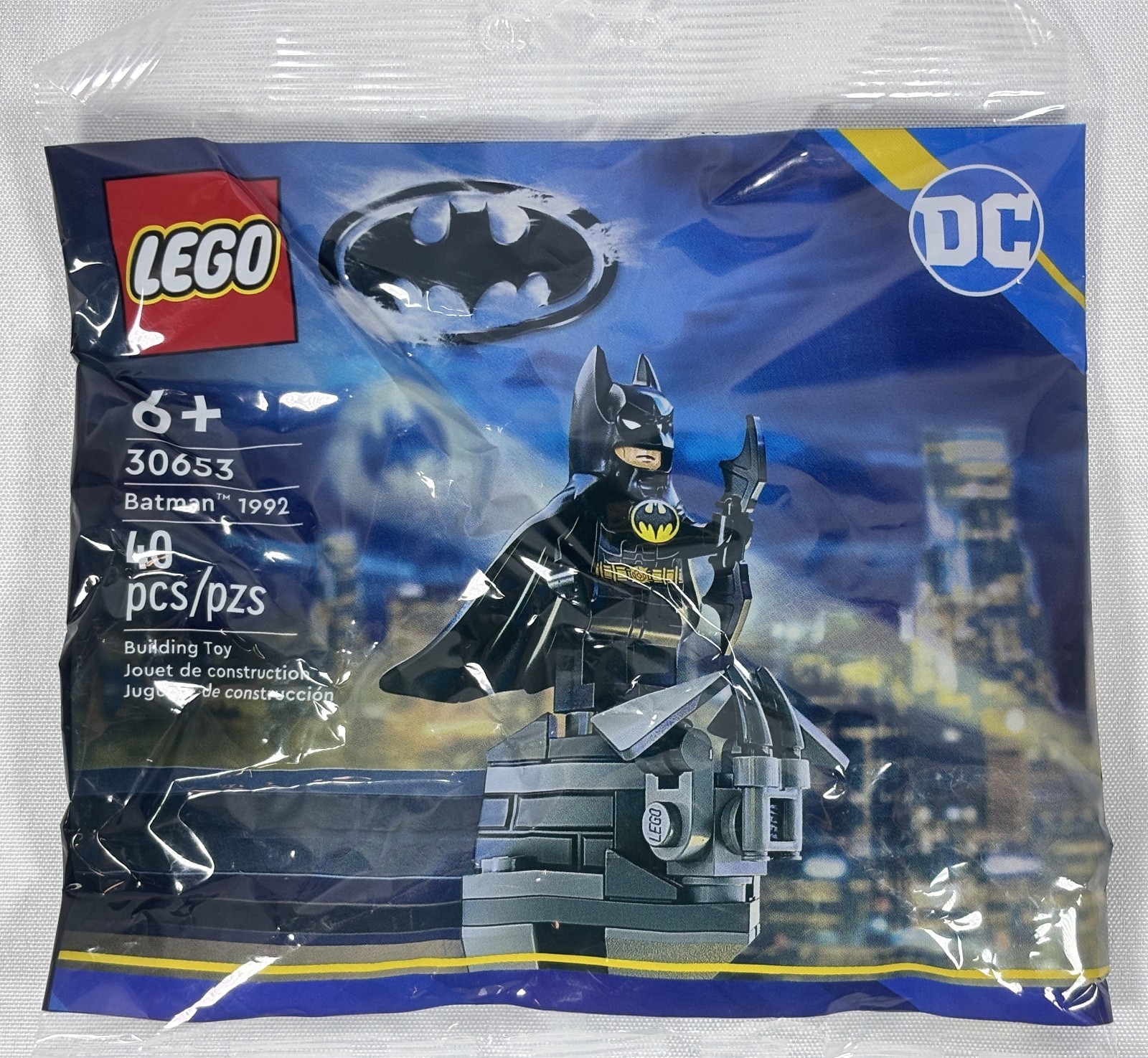 LEGO 30653 DC Batman 1992 Polybag 36 pcs Retired Minifigure Michael Keaton NEW