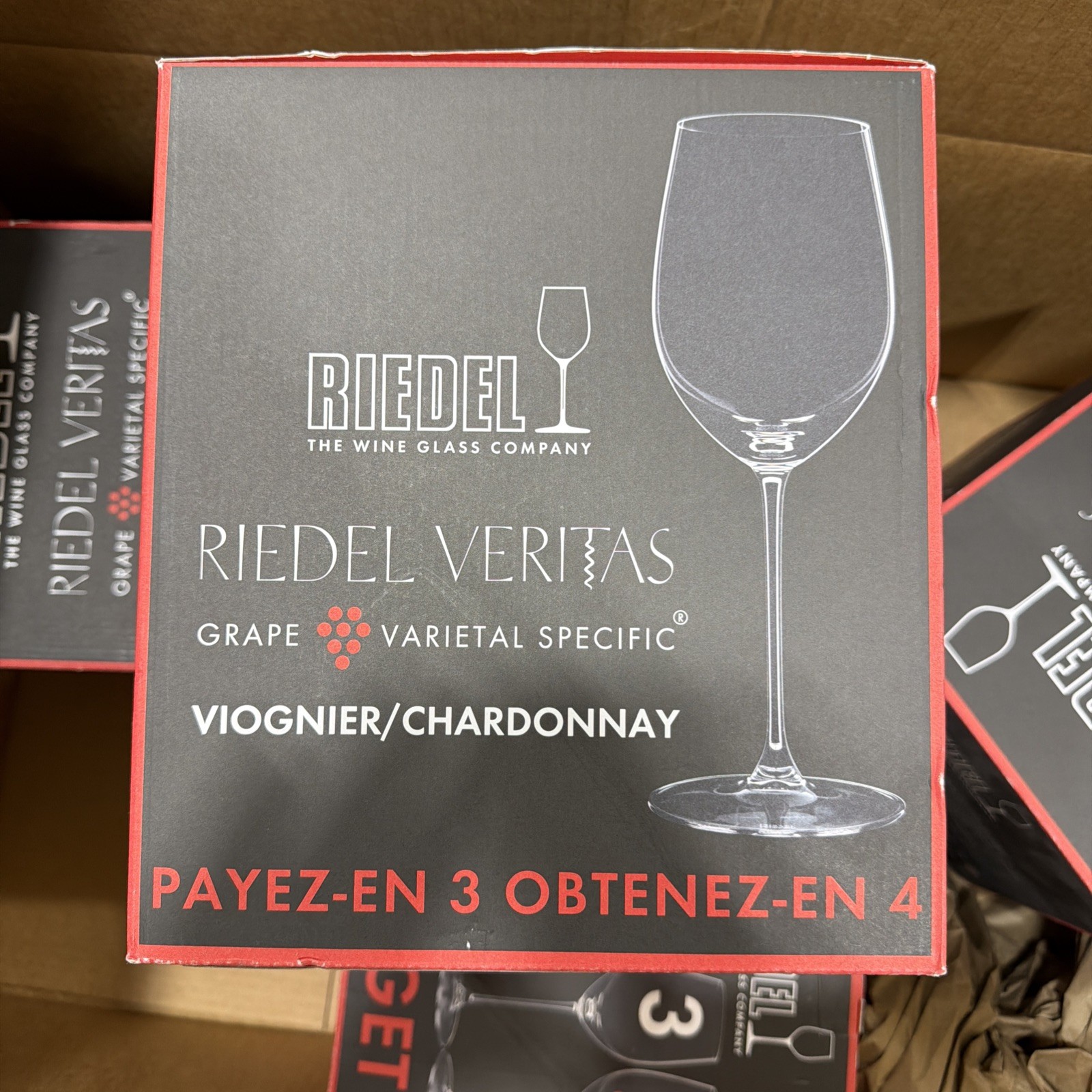 Riedel Wineglasses  VIOGNIER/chardonnay Wine Glass, Buy 3 Get 4