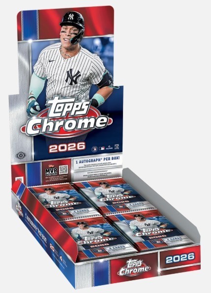 2026 Topps Chrome Baseball Base #1-150 Pick Your Card, SHIPS FREE Up'd 9/12