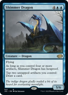MTG Shimmer Dragon [Jumpstart 2022] Near Mint Magic