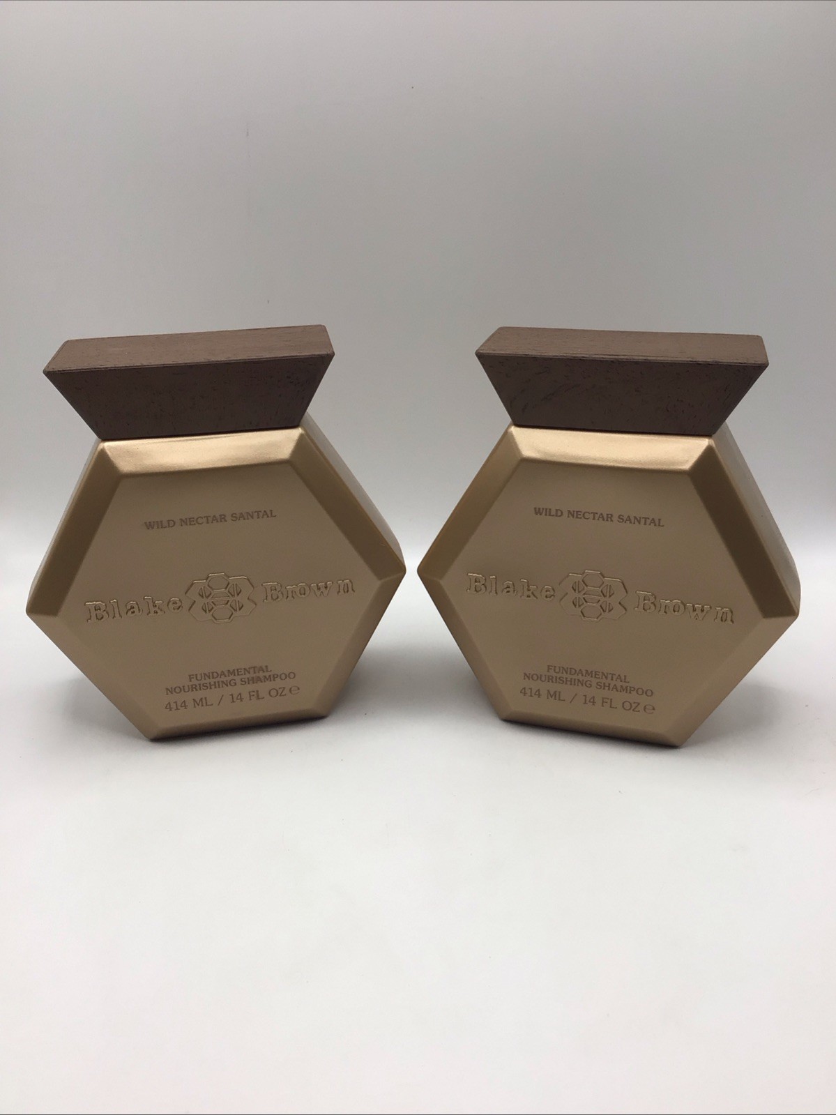 Lot Of 2 Blake Brown Fundamental Nourishing Shampoo, Wild Nectar Santal, 14 oz Lot Of 2 Blake Brown Fundamental Nourishing Shampoo, Wild Nectar Santal, 14 oz