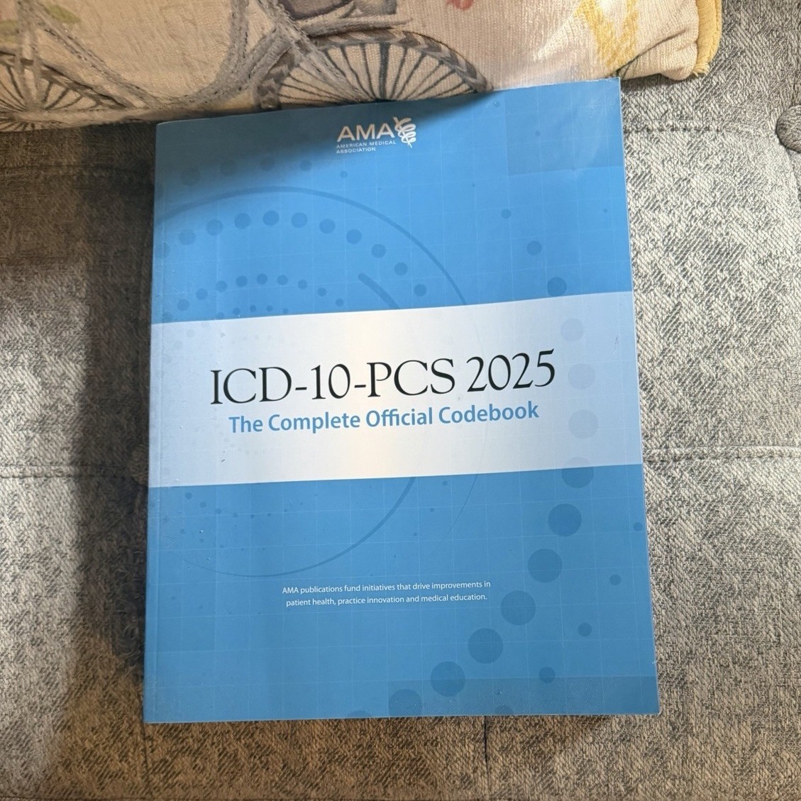 AMA ICD-10-PCS 2025 Complete Official Codebook Paperback Medical Coding