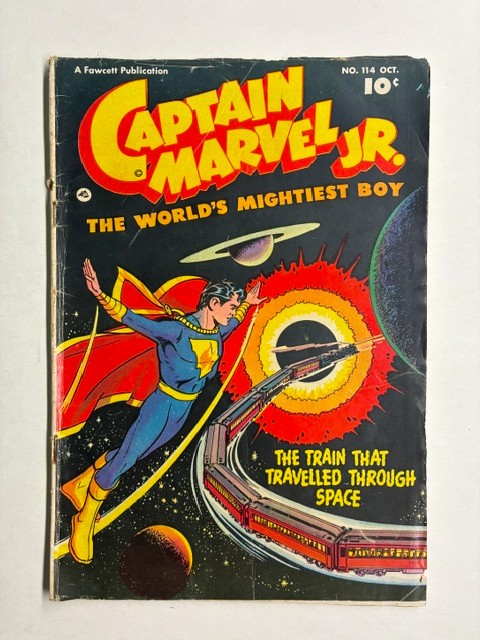 Golden Age Captain Marvel Jr. #114 1952 Fawcett Comic Book
