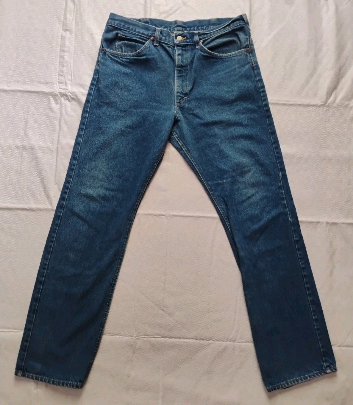 Vintage 80s Lee Union Made In USA Jeans Men\'s 36x34 Blue Garment Workers America