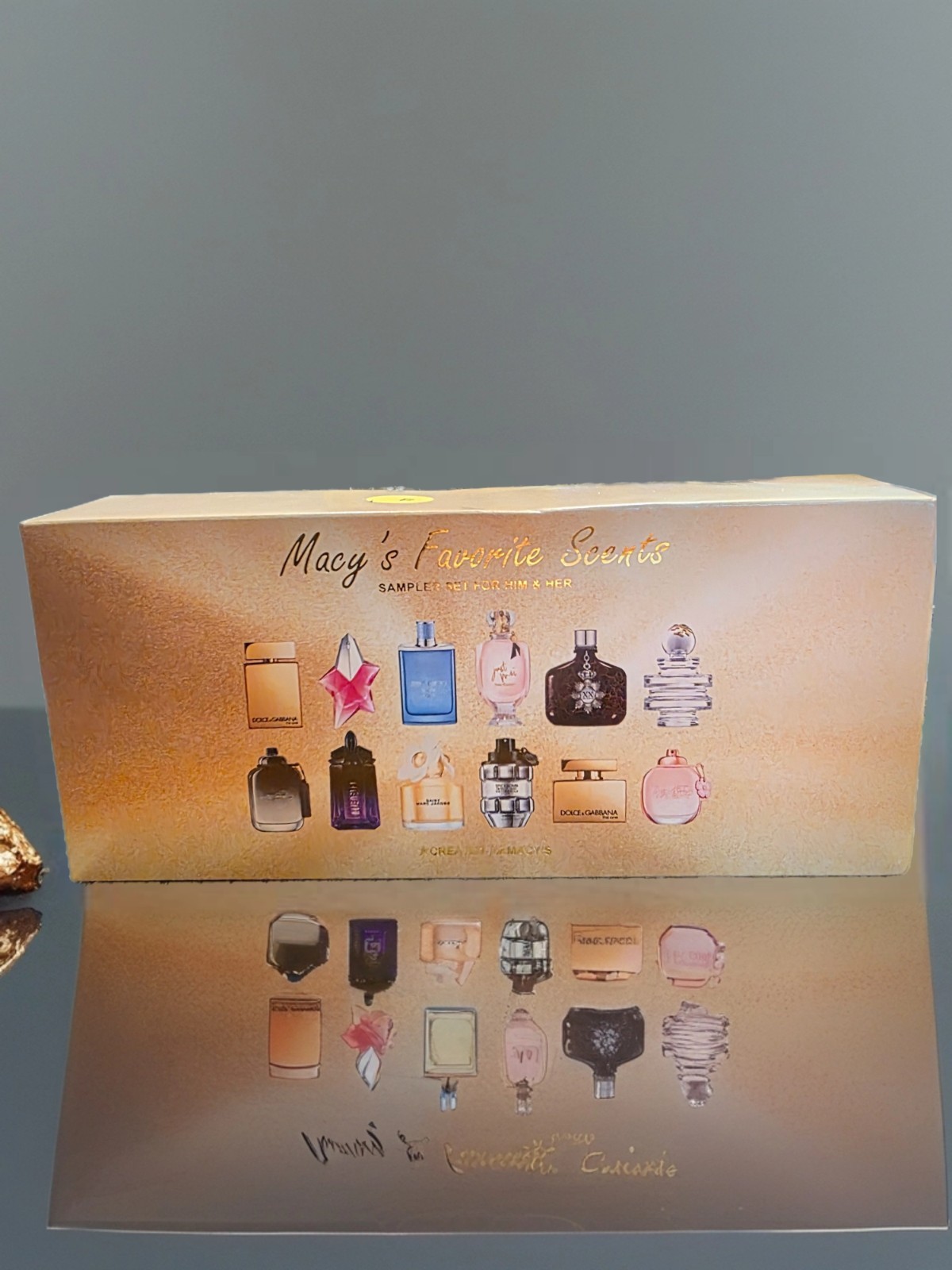 Macy\'s 12-Pc. Fragrance Sampler Set for Him& Her New Sealed #B3-1 Macy\'s 12-Pc. Fragrance Sampler Set for Him& Her New Sealed #B3-1
