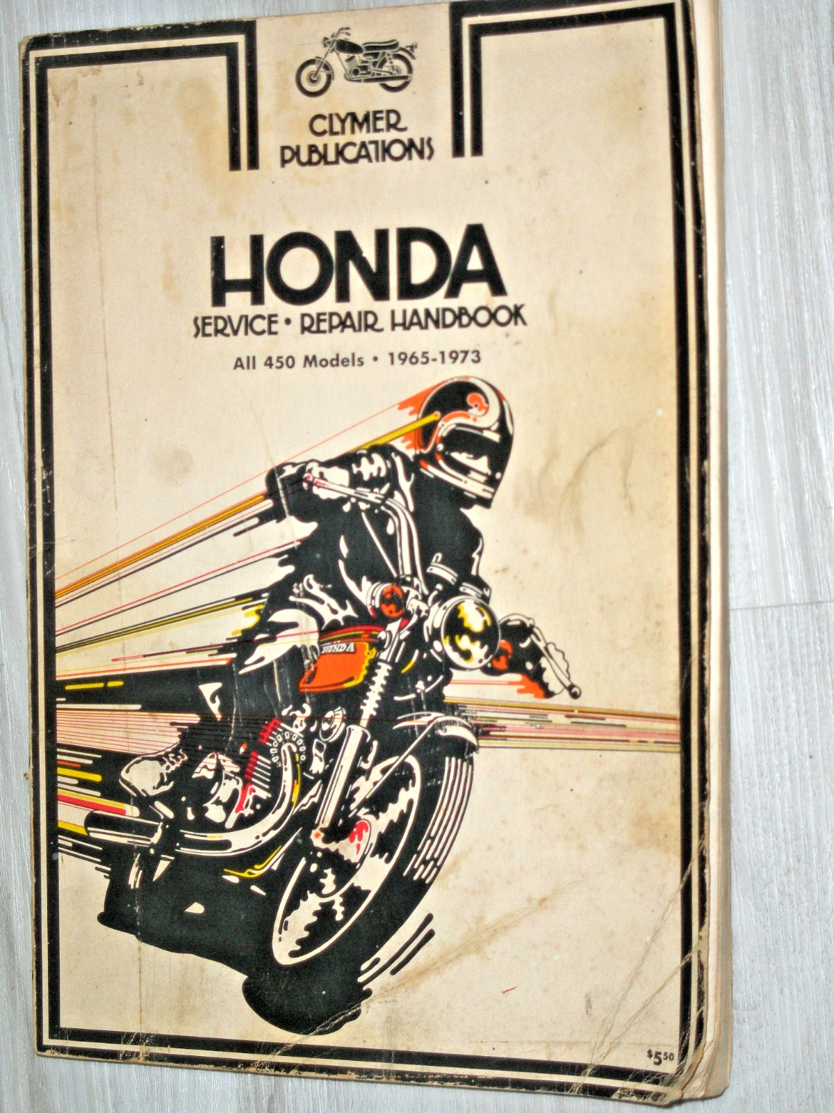 1965-1973 Honda CB450 K0-K5 CL450 CB CL 450 Twin DOHC Shop/Service/Repair Manual
