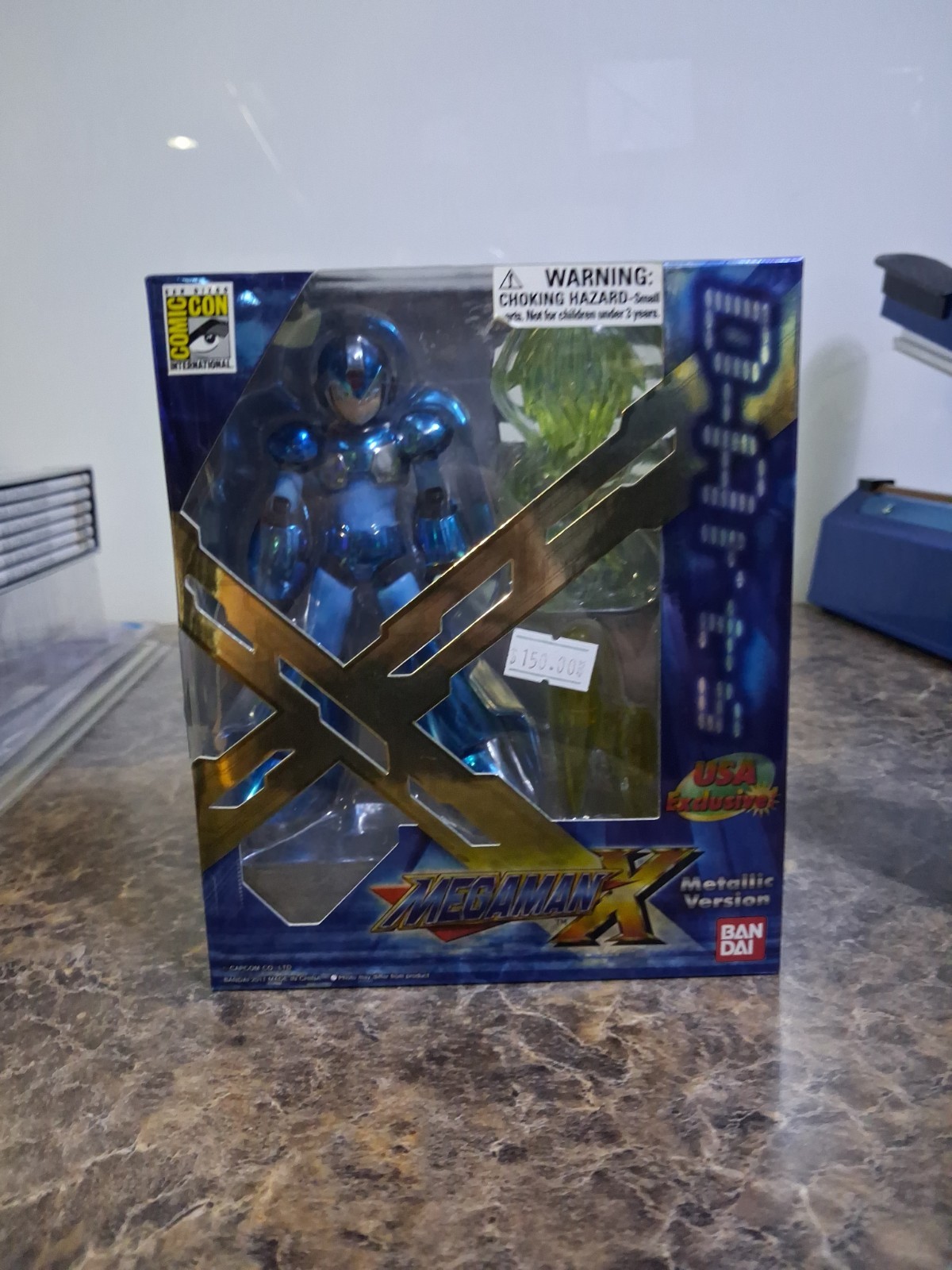 Tamashii Mega Man X (Metallic) D-Arts Action Figure SDCC Exclusive