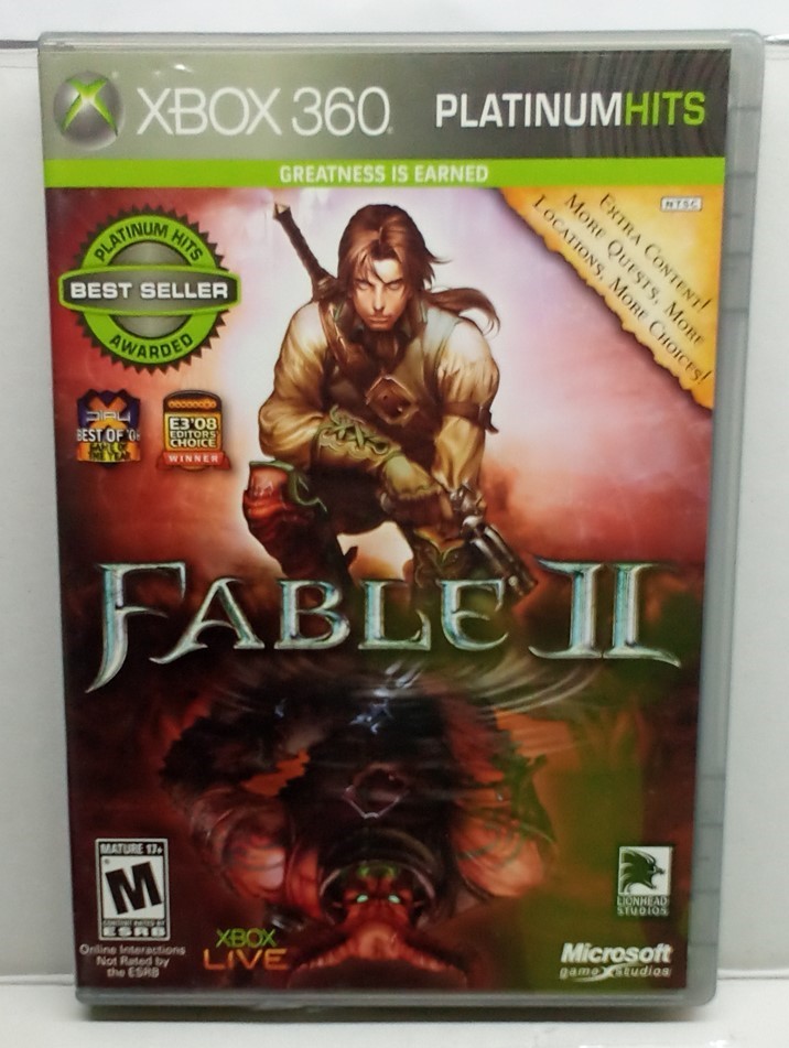 Fable II 2 Platinum Hits (Xbox 360, 2009) Complete Tested Working - 