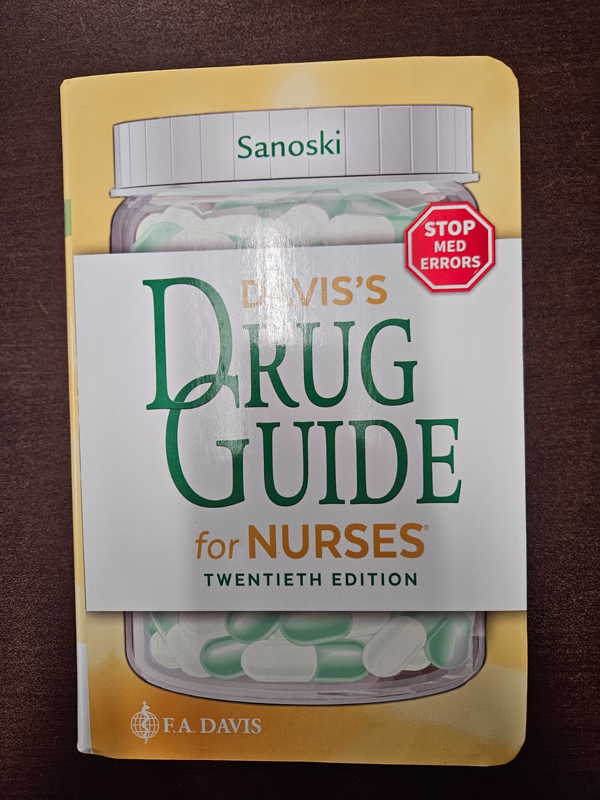 F.A. Davis Davis's Drug Guide for Nurses 20th Ed Sanoski Nursing Book English F.A. Davis Davis's Drug Guide for Nurses 20th Ed Sanoski Nursing Book English