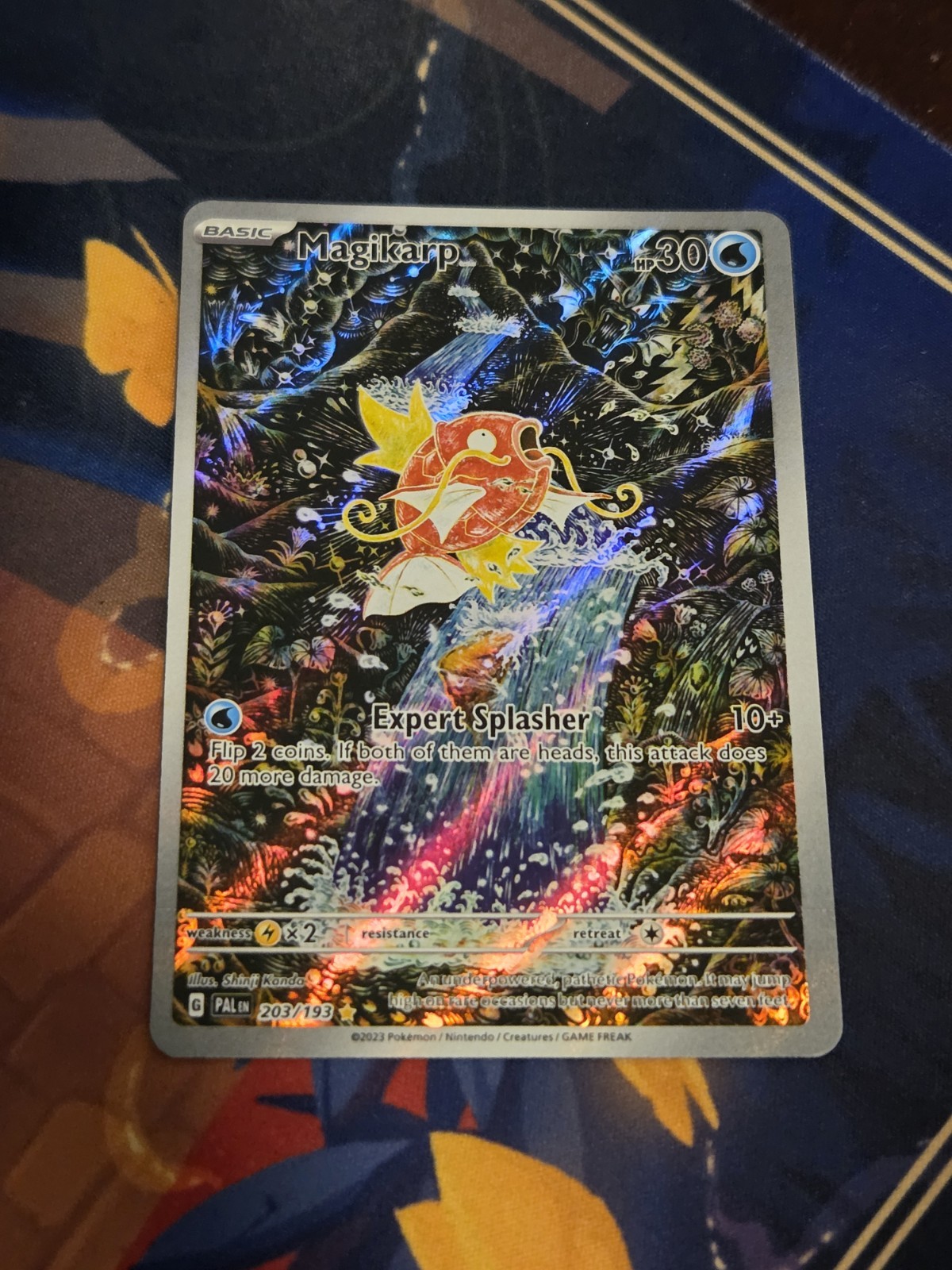 2023 Pokemon SV Paldea Evolved Magikarp Illustration Rare #203/193 2023 Pokemon SV Paldea Evolved Magikarp Illustration Rare #203/193