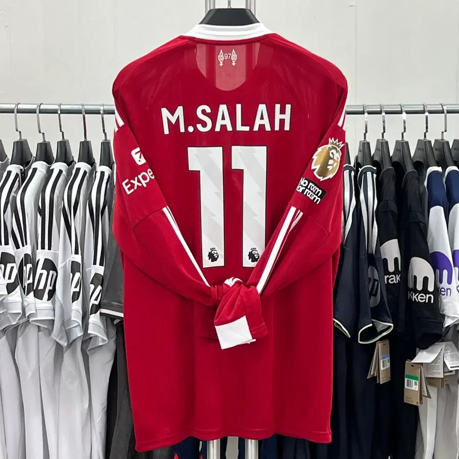 Liverpool 2025 2026 Home Long Sleeve Jersey SALAH 11 Official Size S-4XL