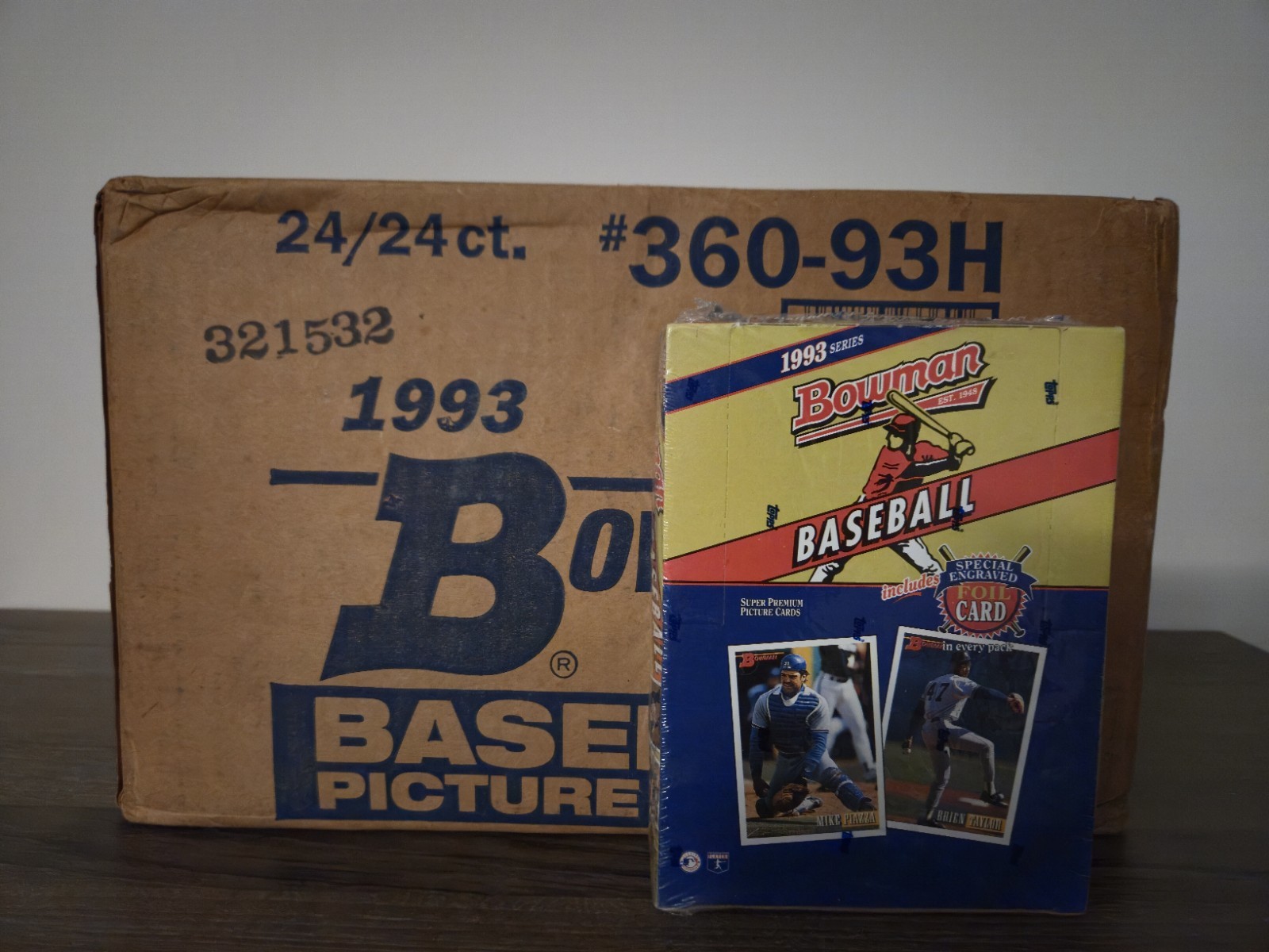 1993 BOWMAN BASEBALL FACTORY SEALED HOBBY BOX DEREK JETER, ANDY PETTITTE RC?