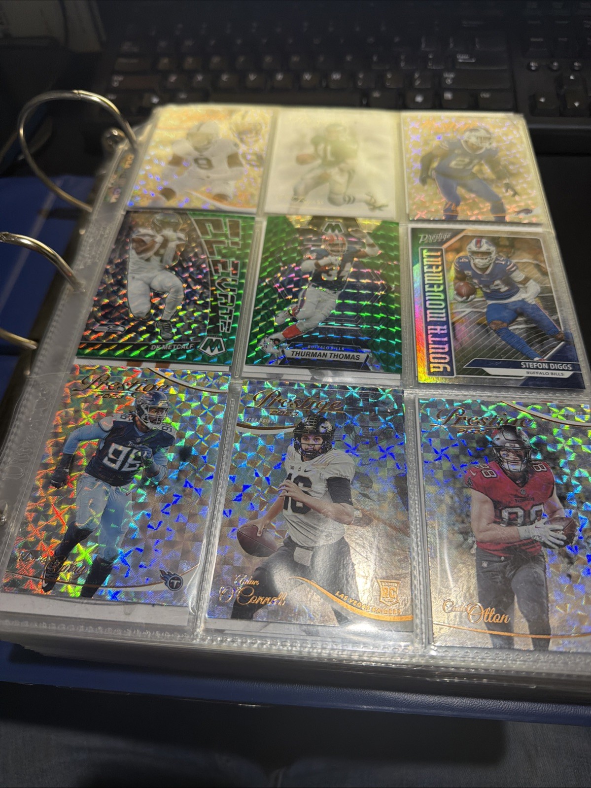 650+ Football Card Lot