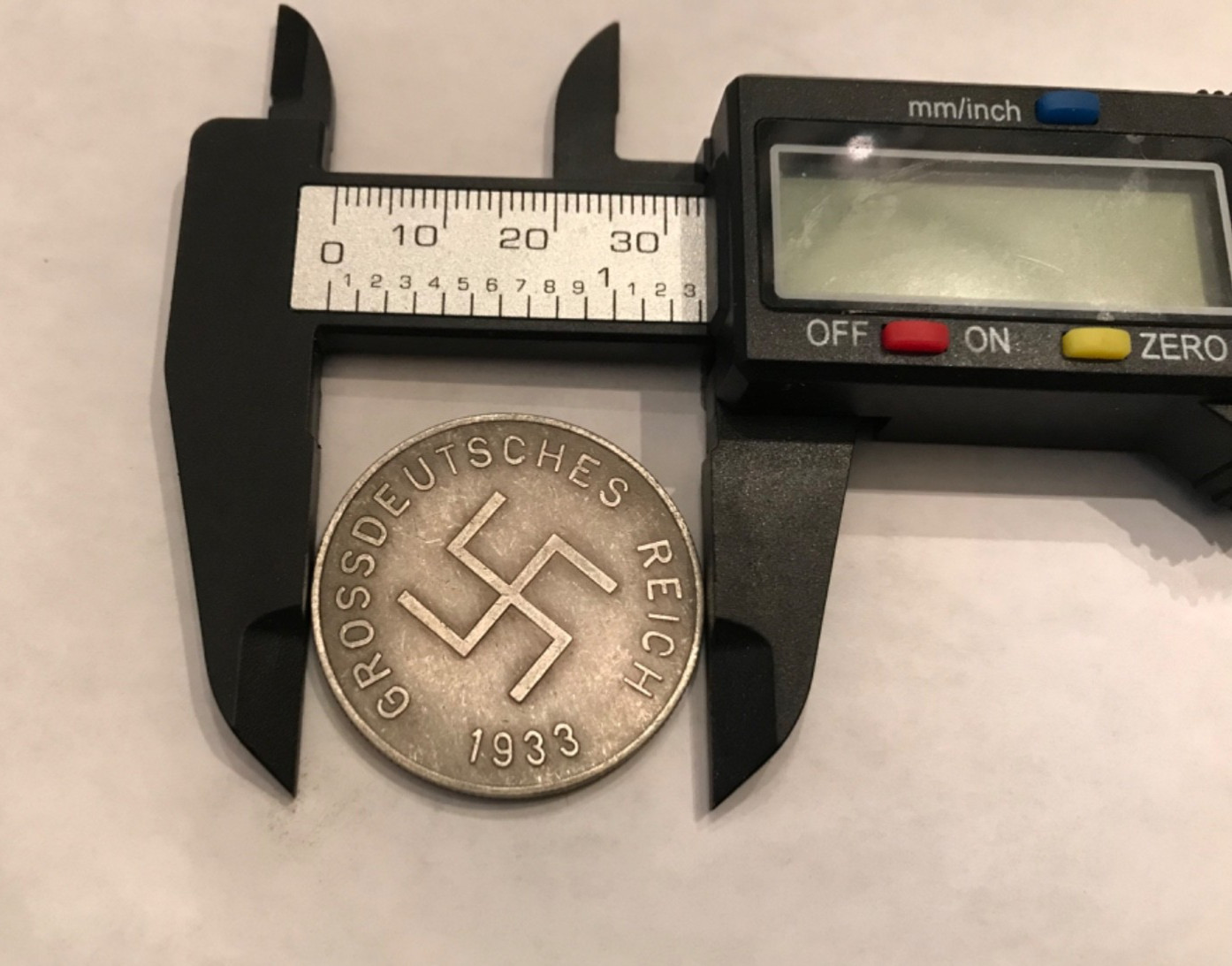 1933 Germany Grossdeutsches Reich GERMAN FUHRER WWII COMMEMORATIVE COIN 1933 Germany Grossdeutsches Reich GERMAN FUHRER WWII COMMEMORATIVE COIN