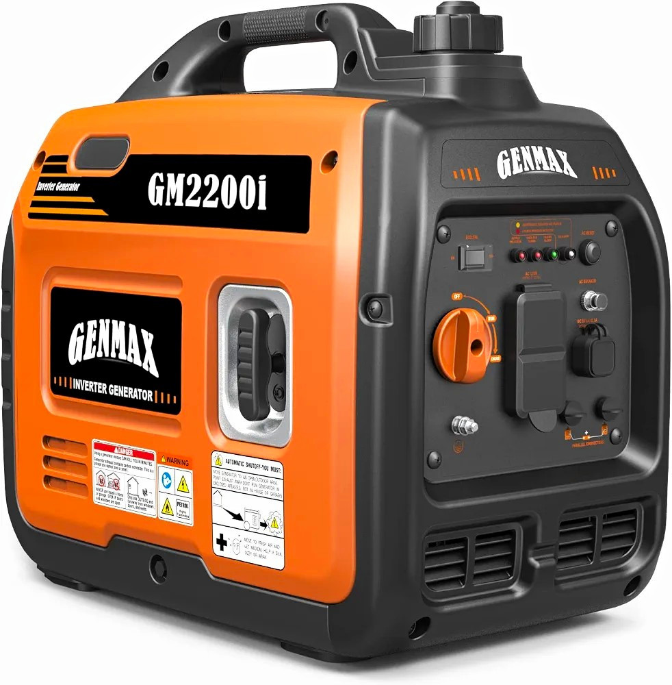 GENMAX GM2200i 2200W Portable Inverter Generator Quiet Gas EPA Camping