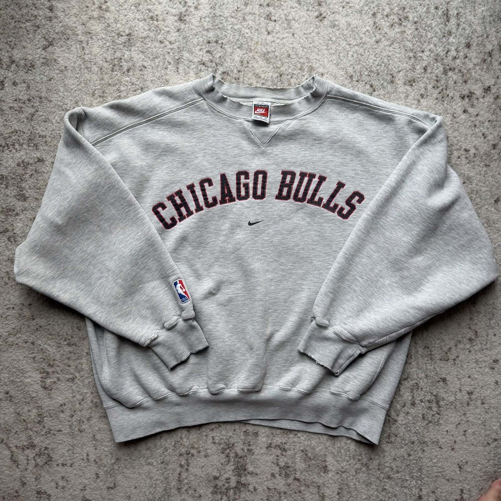 Vintage Chicago Bulls Sweatshirt XL Gray NBA Team Nike 90s Last Dance Scottie P Vintage Chicago Bulls Sweatshirt XL Gray NBA Team Nike 90s Last Dance Scottie P