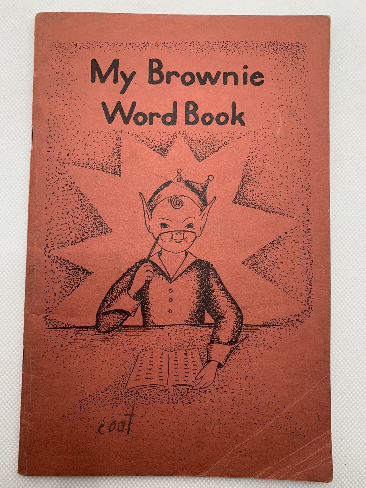 Vintage My Brownie Word Book 1958 St. Francis Milwaukee Wisconsin Catholic Pixie