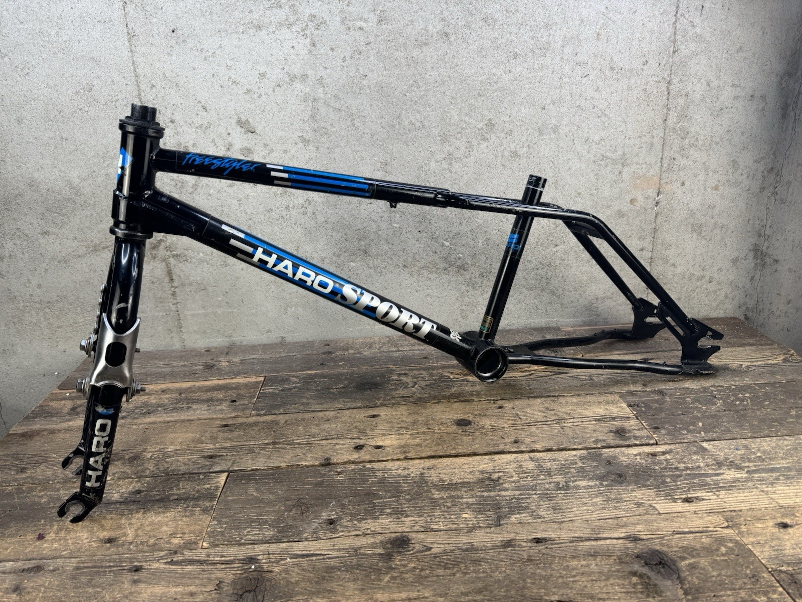 Haro Sport Freestyle 20” Bmx Frame And Fork Old School Bmx