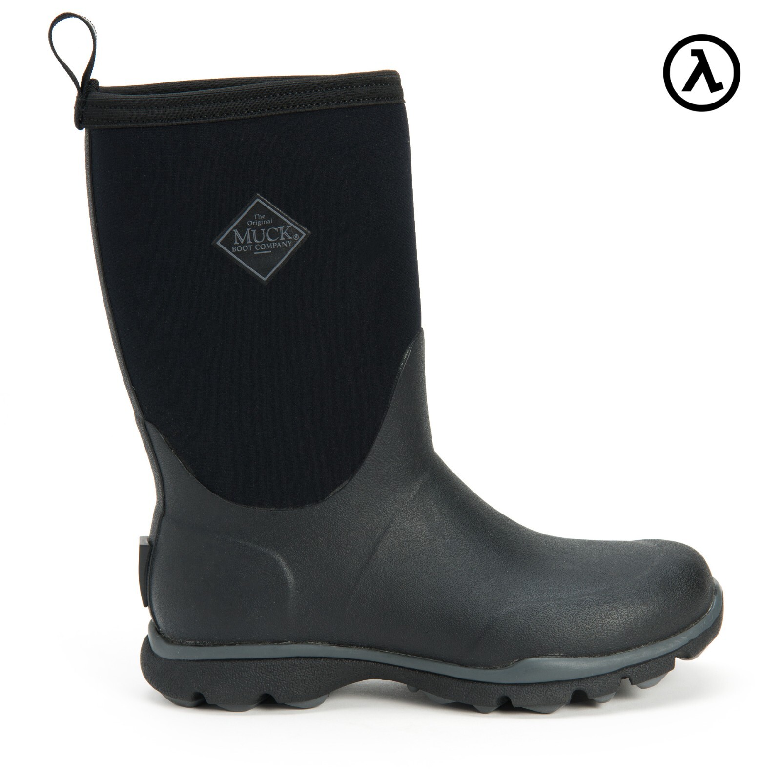 MUCK MEN\'S ARCTIC EXCURSION MID BLACK INSULATED BOOTS AEP000 - ALL SIZES - NEW