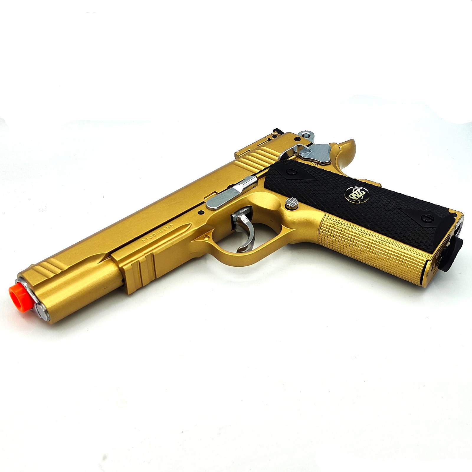 WG Win Gun Special Combat 1911 Airsoft Co2 Pistol 500FPS Full Metal Gold