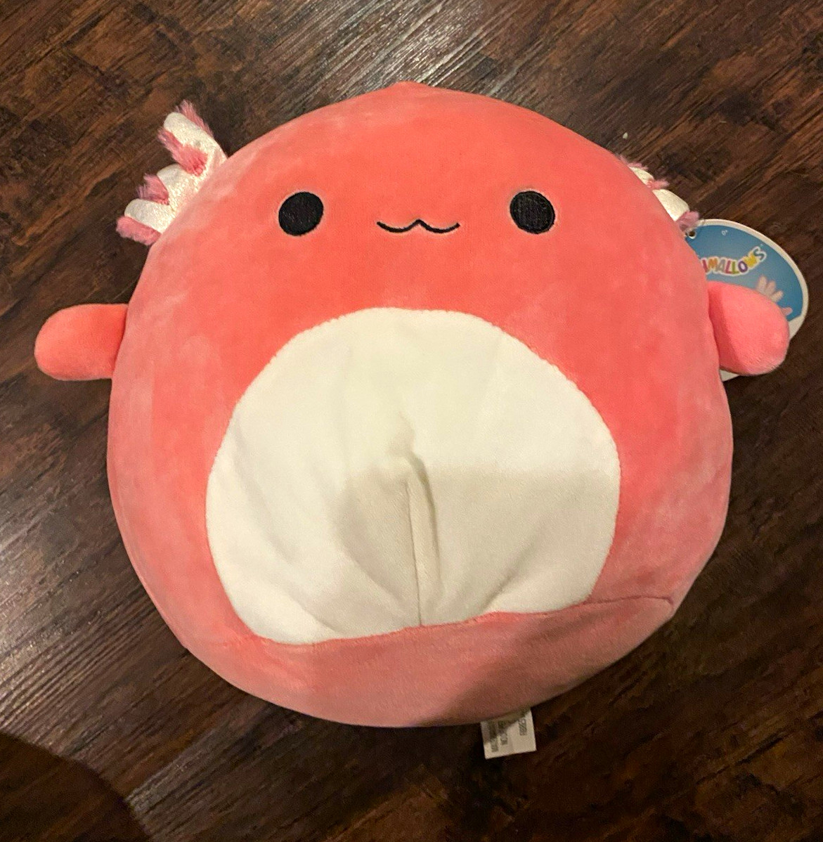 Kellytoy Squishmallow 8 inch Archie the Pink Axolotl NWT