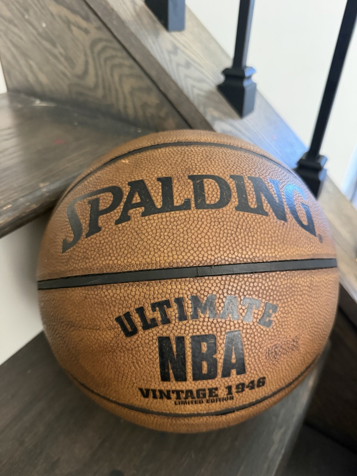 Rare Spalding Ultimate NBA Vintage 1946 Limited Edition Basketball Size 7 29.5
