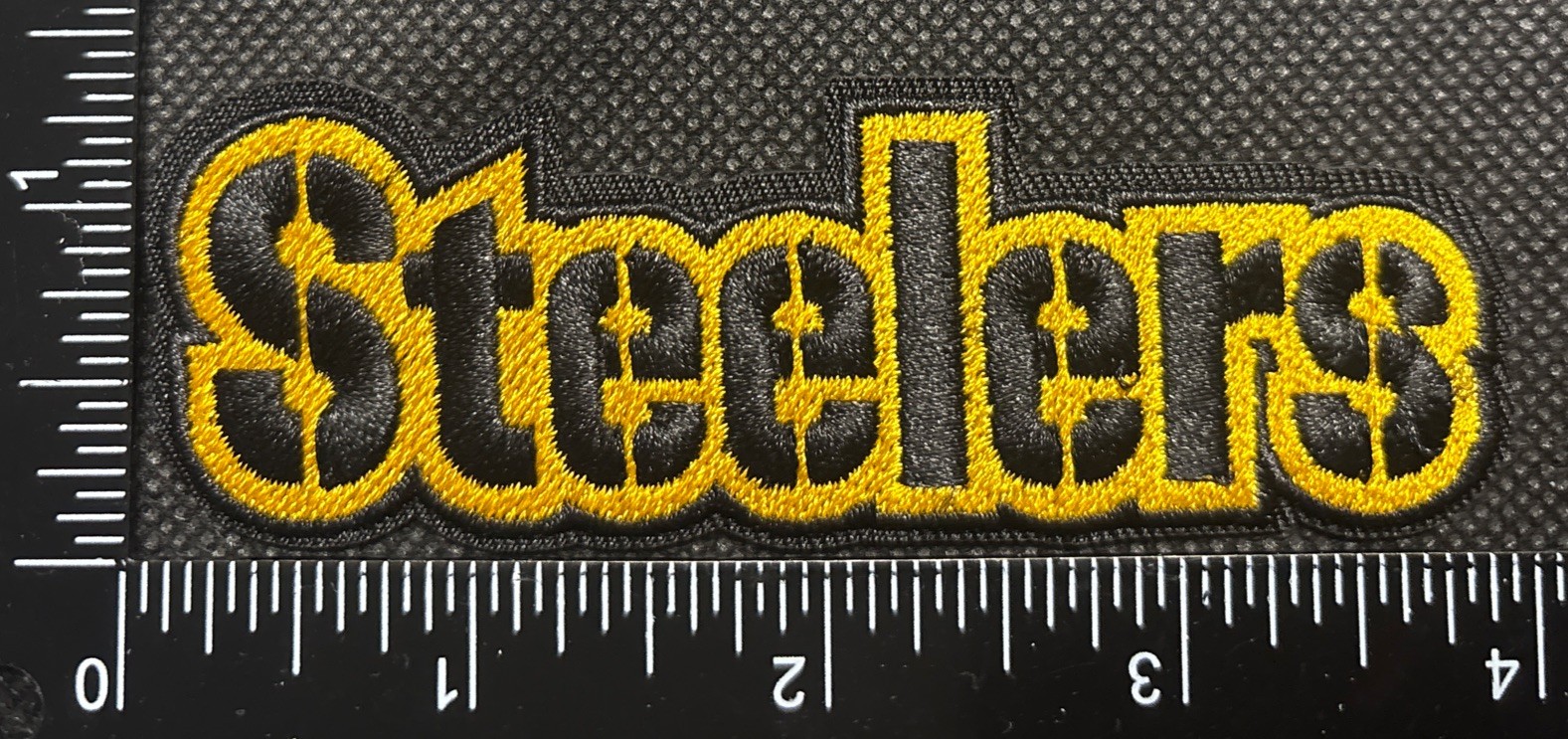 PITTSBURGH STEELERS NFL FOOTBALL IRON ON EMBROIDERED PATCH SEE PHOTOS