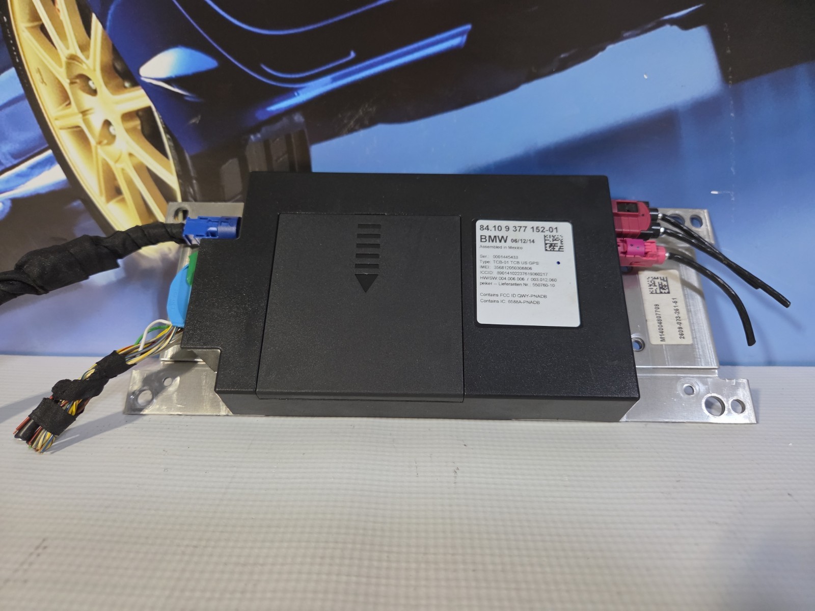 2011-2016 BMW F30 F22 F31 F10 Telematics Communication Control Module 9377152