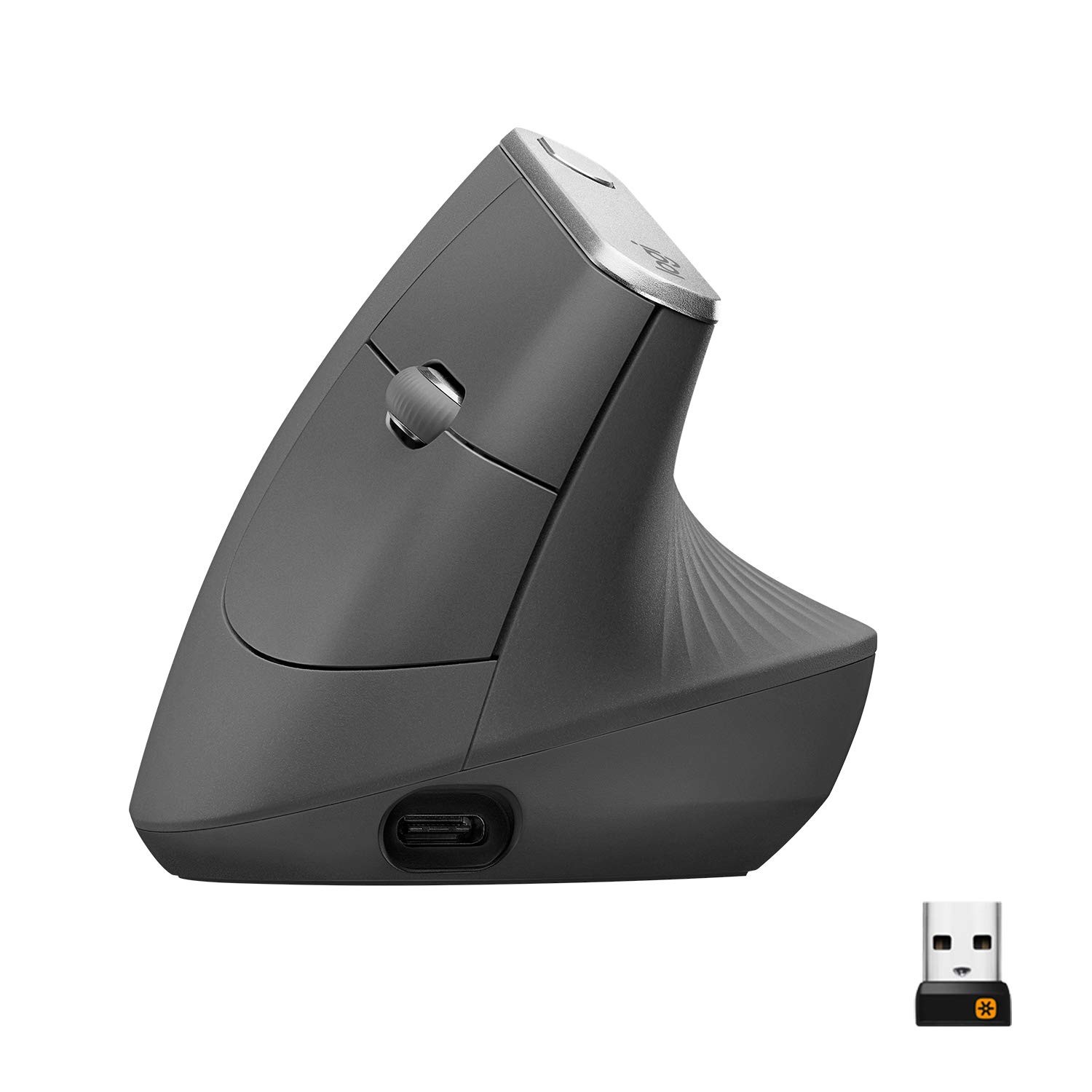 Logitech MX Vertical Wireless Mouse Ergonomic Rechargeable Mouse Graphite Logitech MX Vertical Wireless Mouse Ergonomic Rechargeable Mouse Graphite