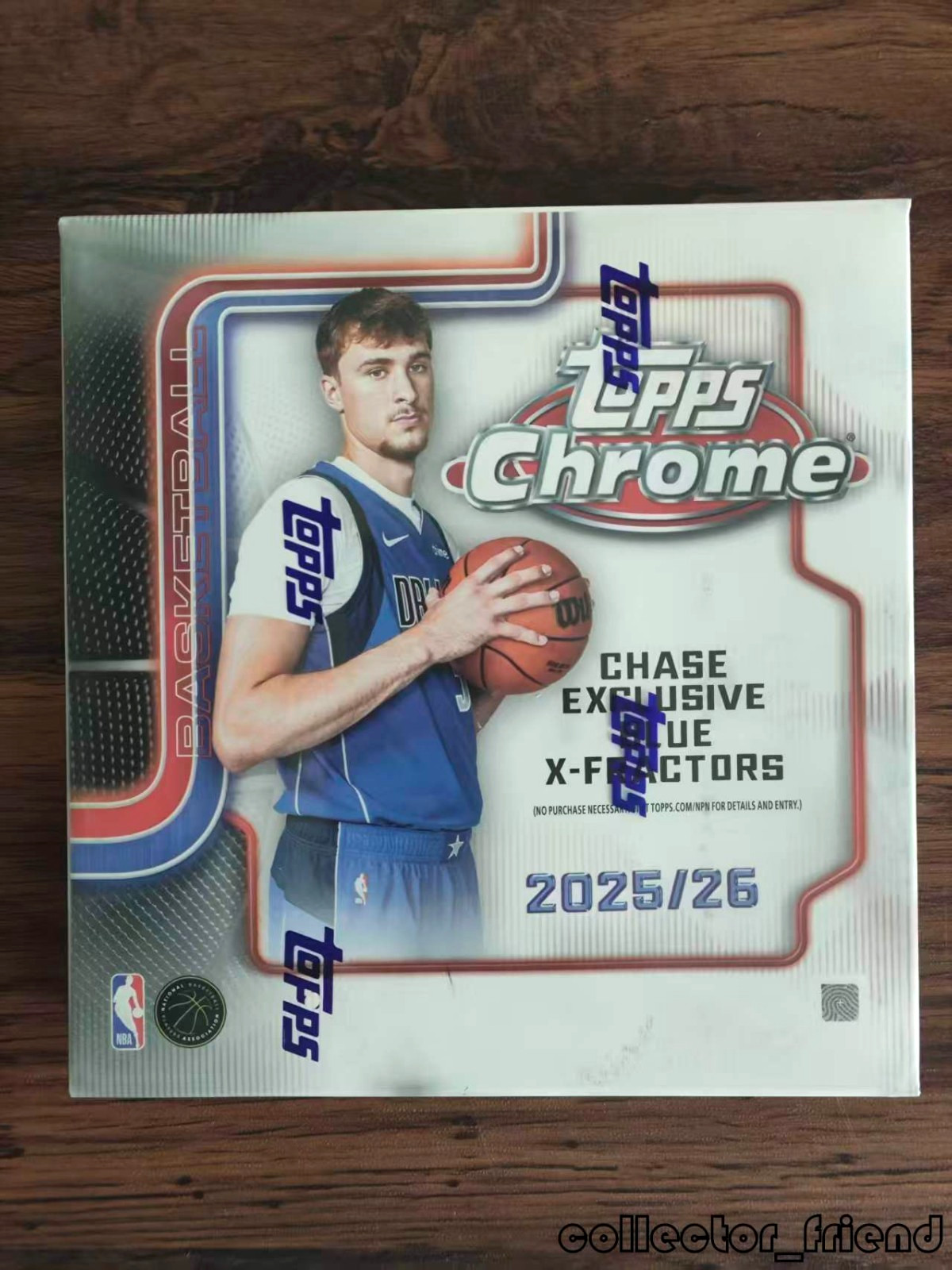 2025/26 Topps Chrome NBA Mega Box (42 Cards) Factory Sealed New In Stock
