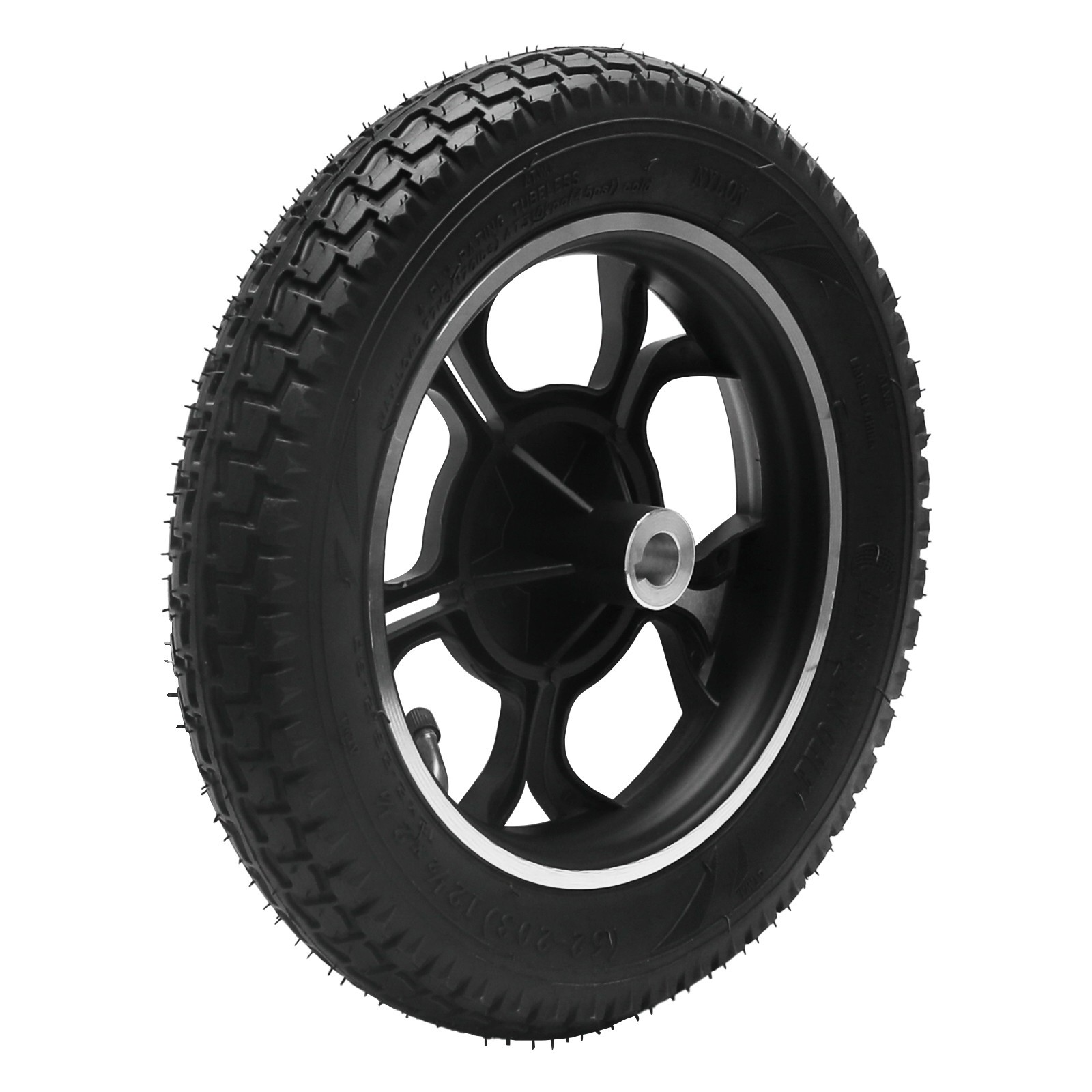 1/2/4pcs 12 1/2x2 1/4 Wheel Wheelchair Tires Rims for Electric Mobility Scooters