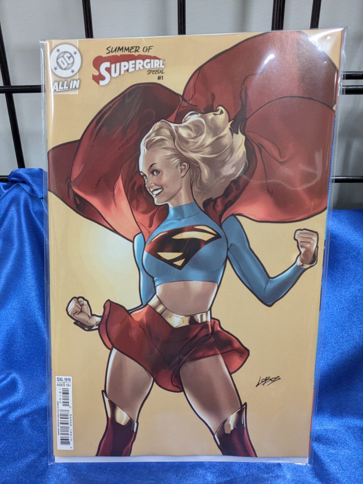 Summer Of Supergirl Special #1 Cvr B Villalobos Variant (DC, 2026) We Combine. 