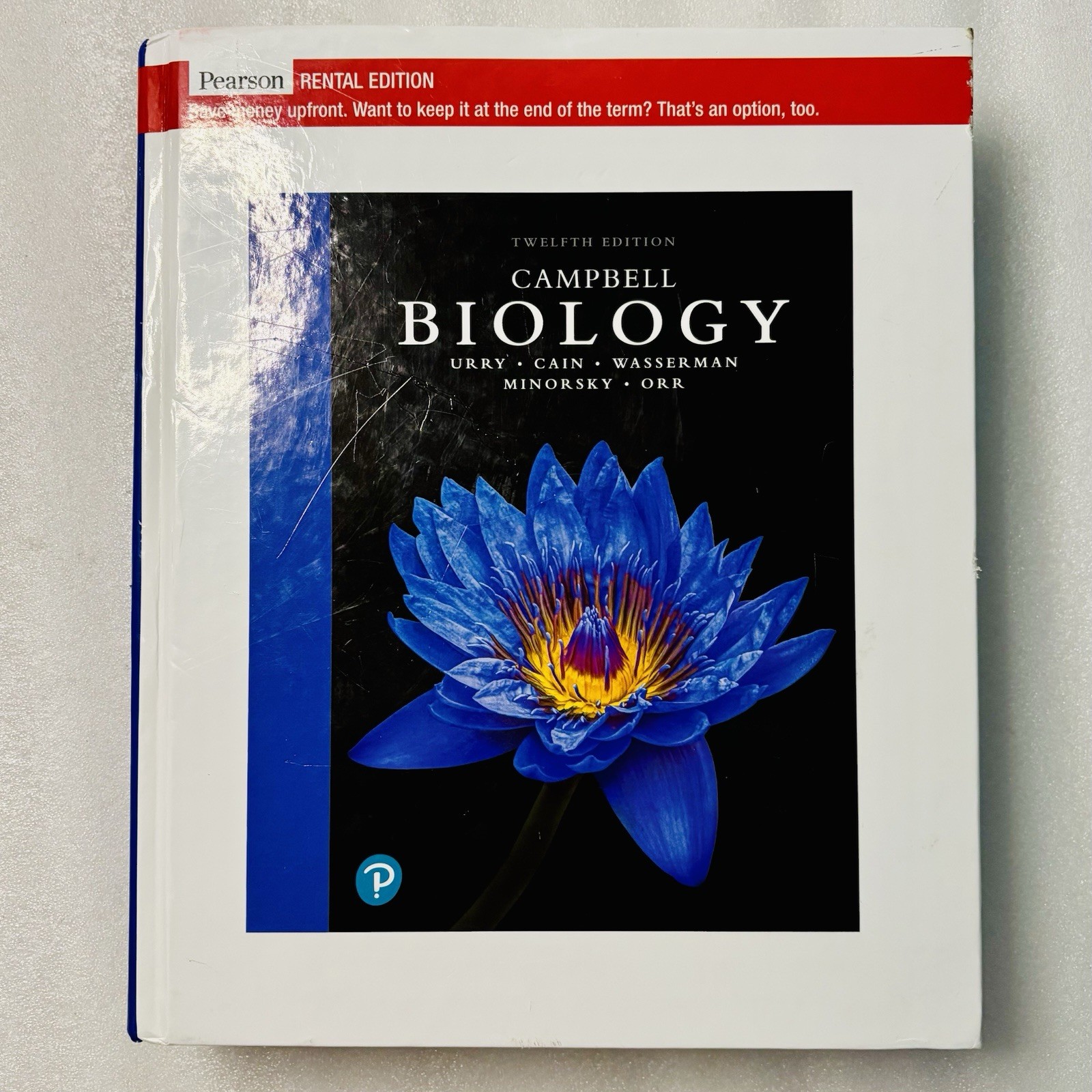 Campbell Biology Twelfth 12th Edition Pearson Hardcover Rental Edition