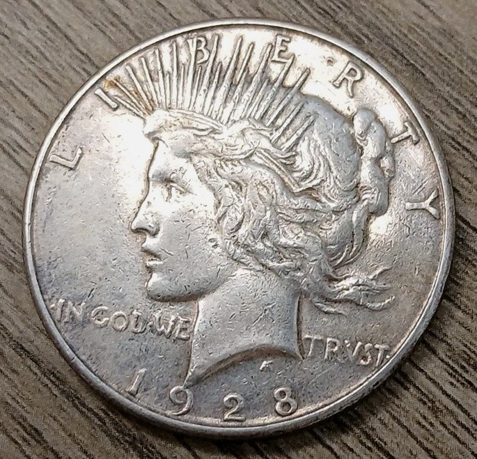1928-S VF+ *Better Date* Peace Dollar - Low Shipping