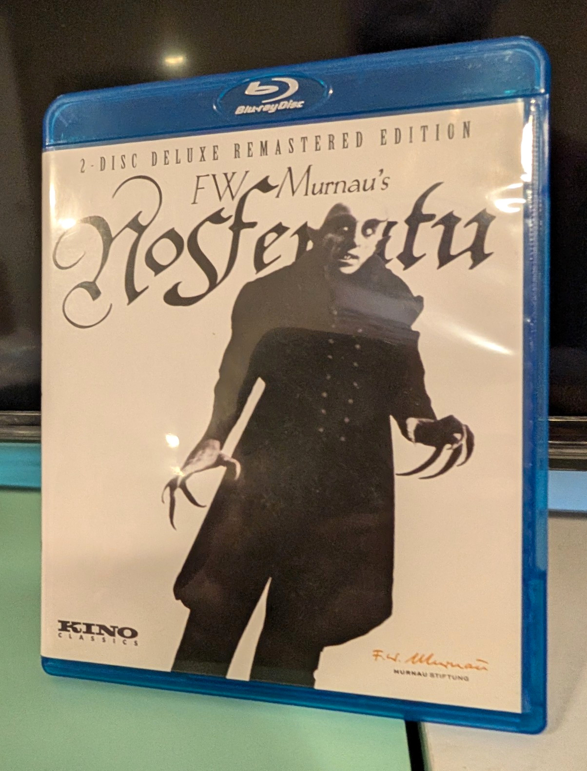 Kino Lorber Nosferatu (1922) 2-Disc Deluxe Remastered Blu-ray German+Sub