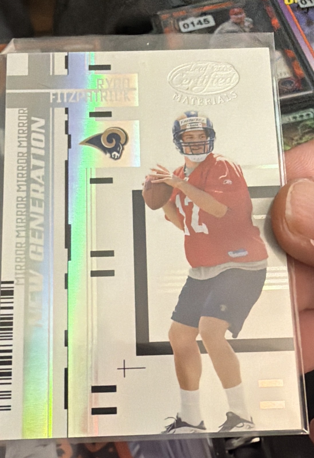 2005 Leaf Certified New Generation Ryan Fitzpatrick #195 Mirror /150  (151)